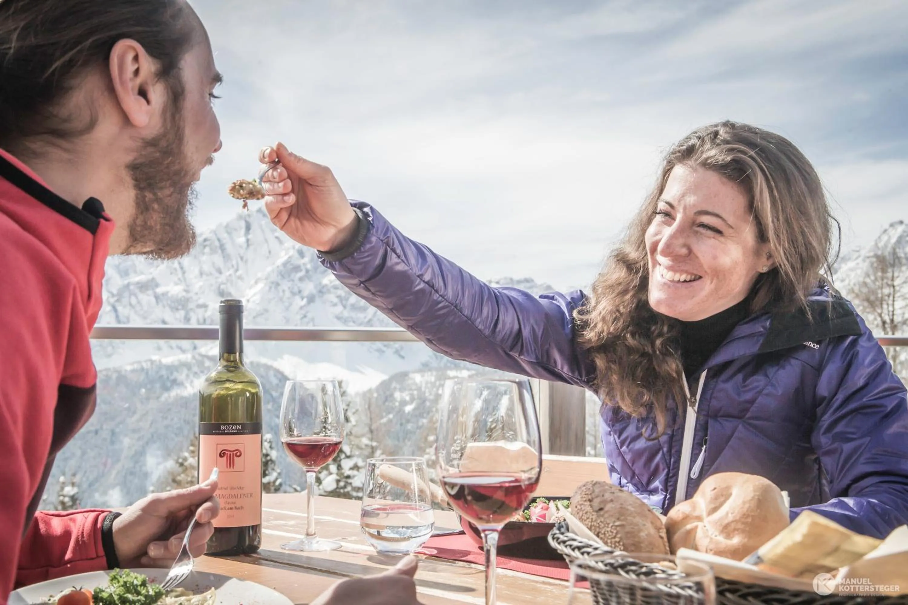 Food close-up in Hotel Kreuzberg Monte Croce