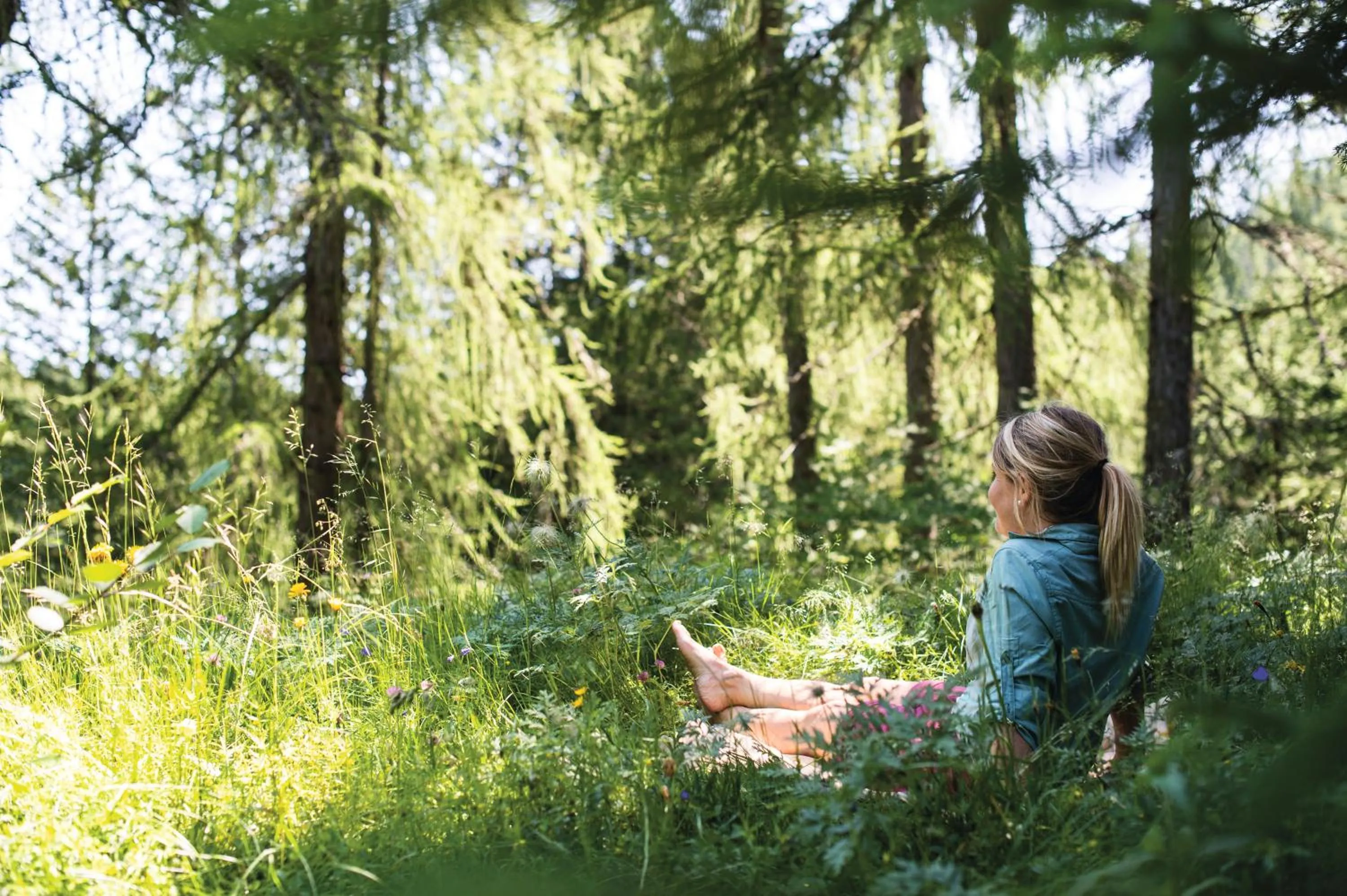 Natural landscape in Hotel Kreuzberg Monte Croce