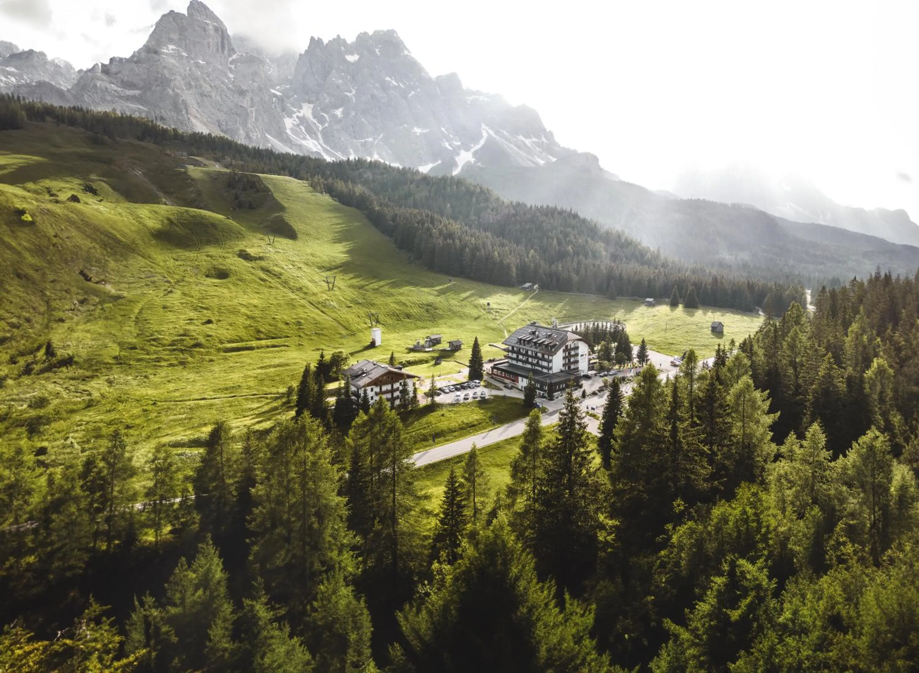 Natural landscape in Hotel Kreuzberg Monte Croce