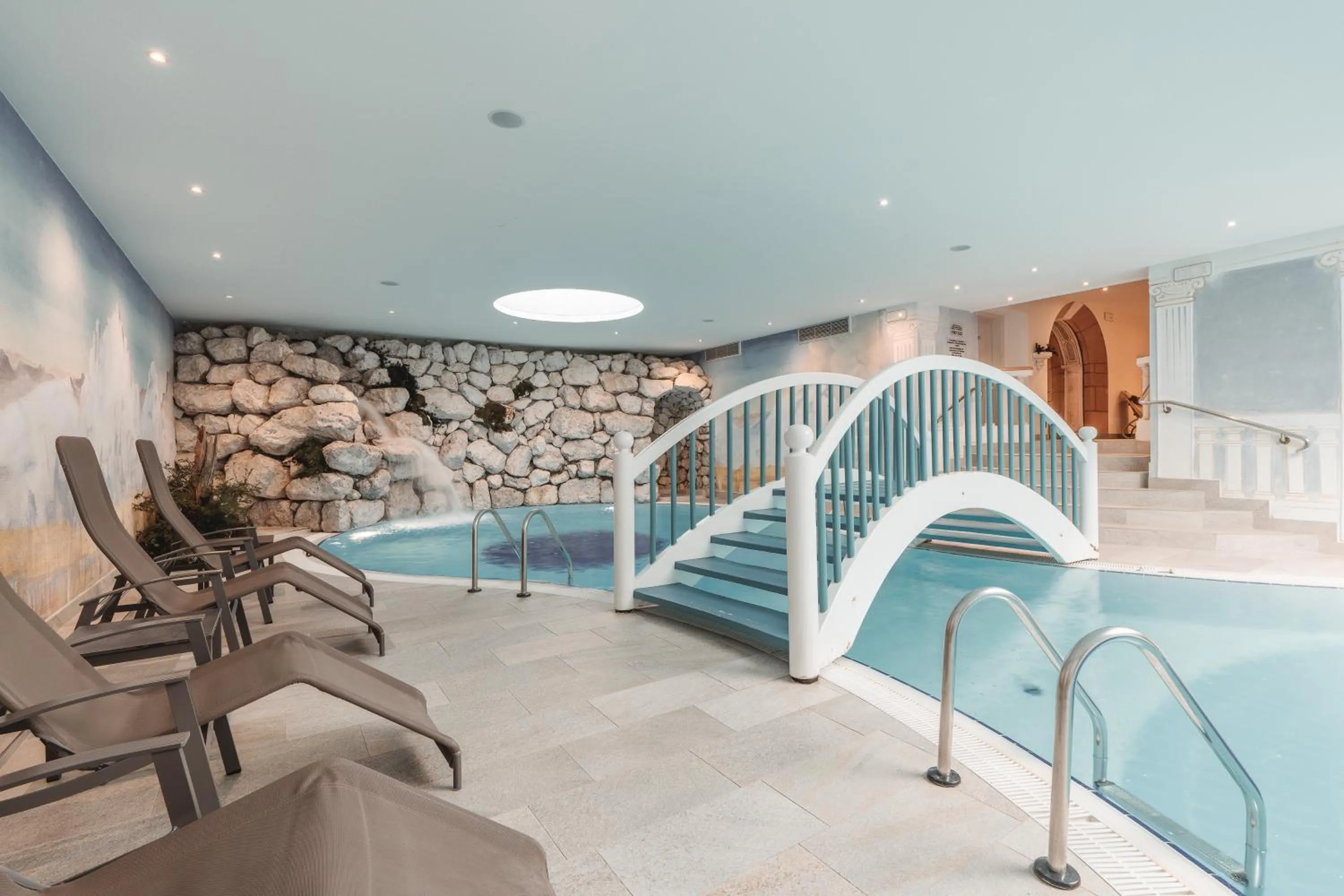 Swimming pool in Hotel Kreuzberg Monte Croce