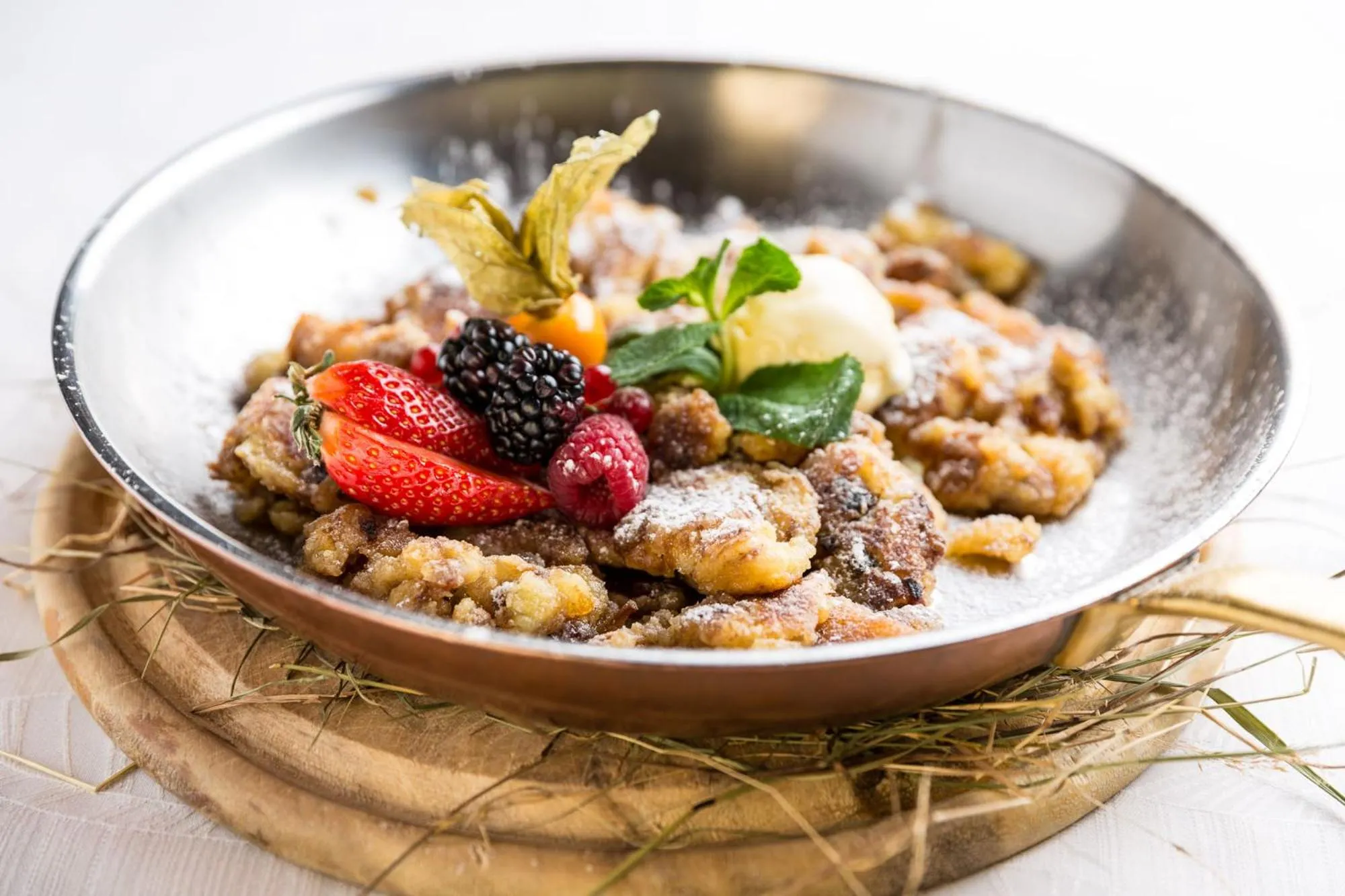 Food close-up in Hotel Kreuzberg Monte Croce