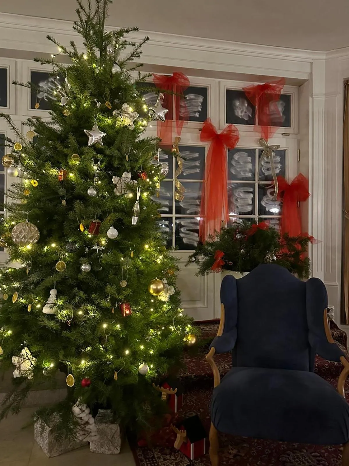 Seating area in Pałac na Wodzie Hotel & SPA