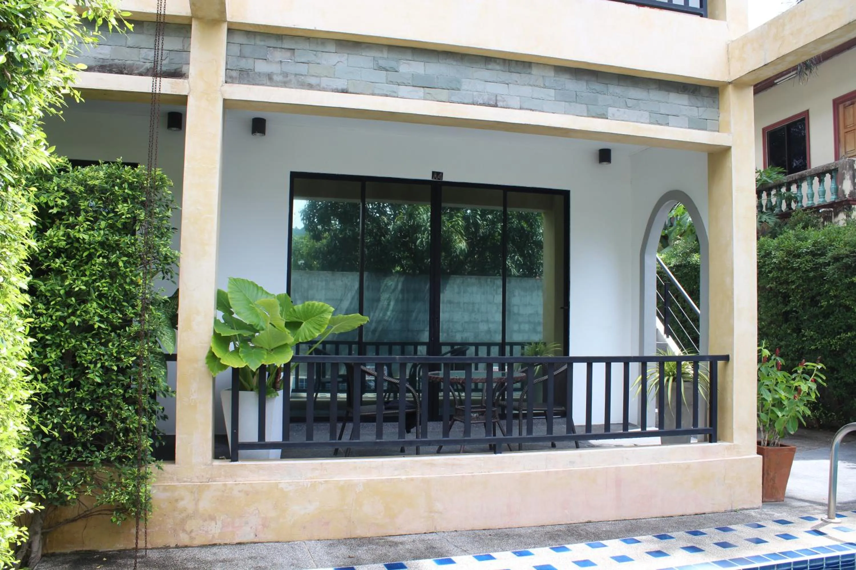 Balcony/Terrace in B Happy Resort - SHA ExtraPlus