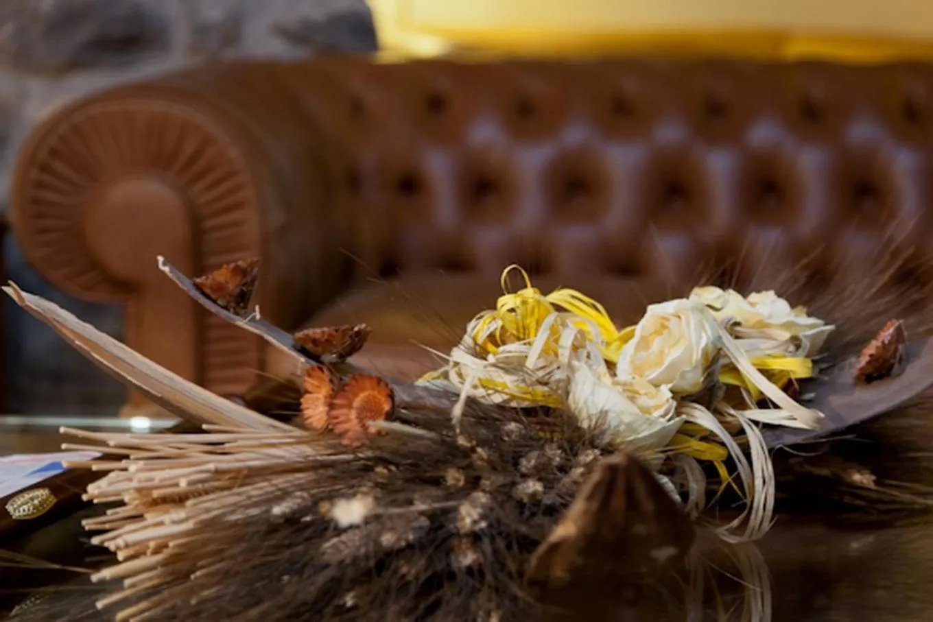 Communal lounge/ TV room in Le Miramonti Hotel Restaurant & Wellness