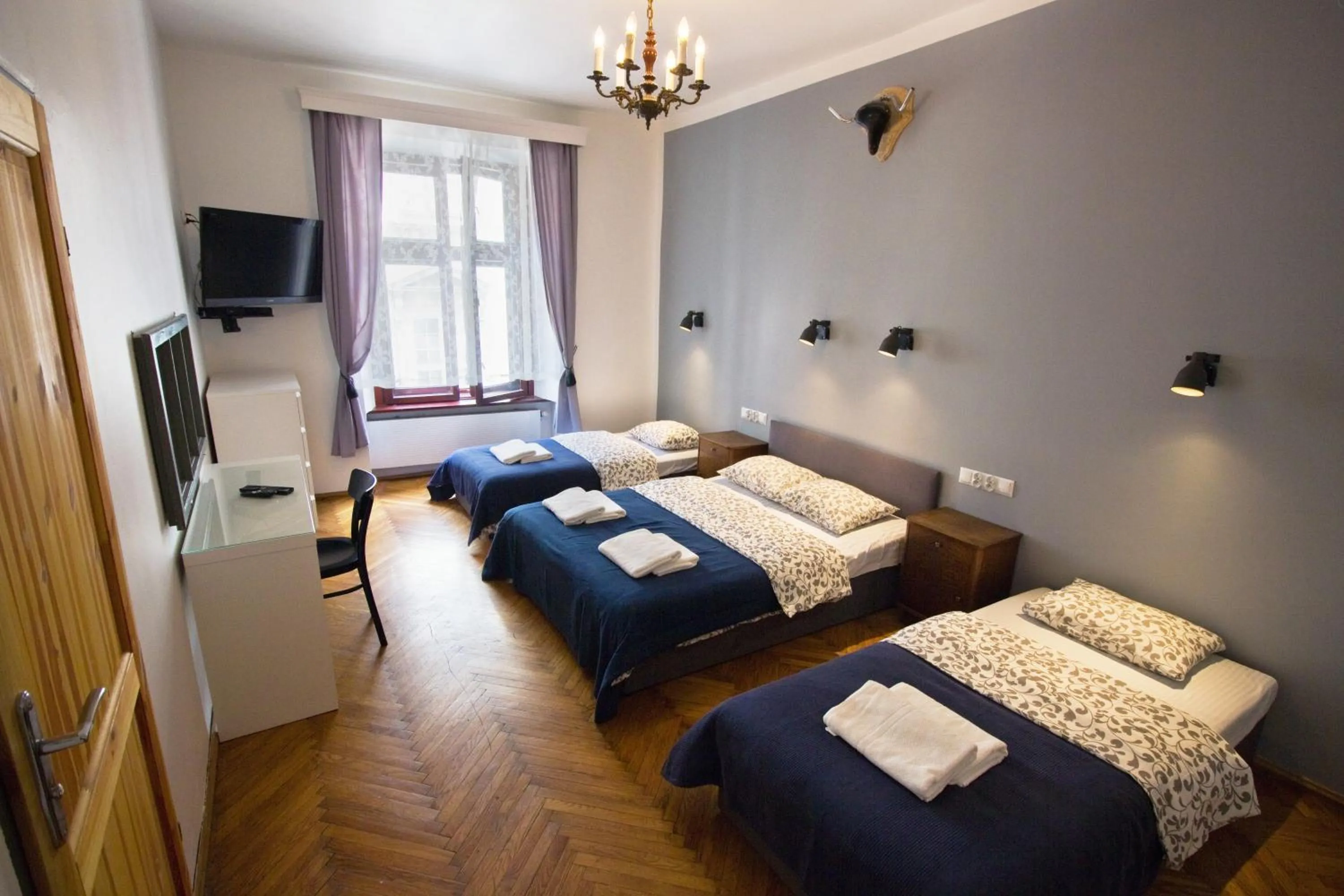 Bed in Pokoje Gościnne Św. Anny