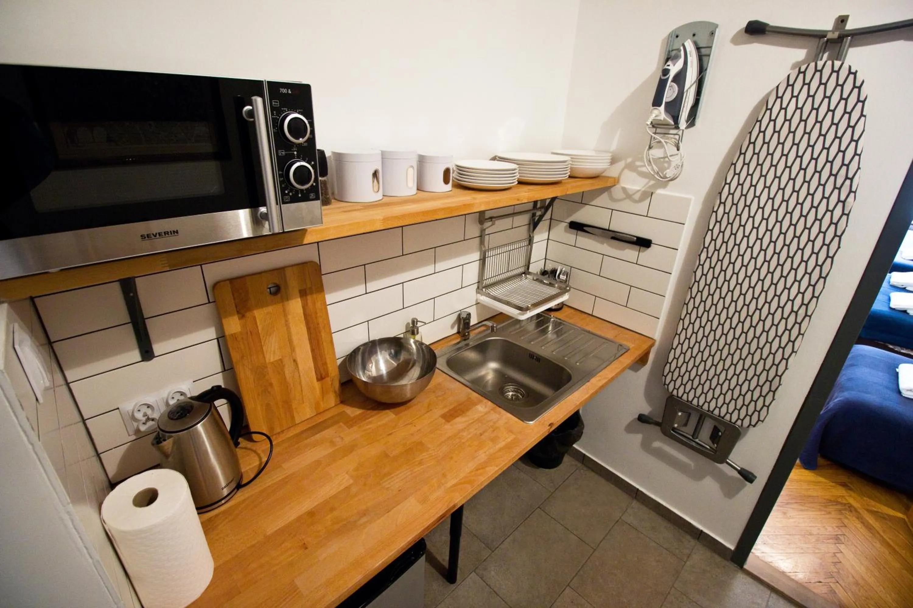 Kitchen or kitchenette in Pokoje Gościnne Św. Anny