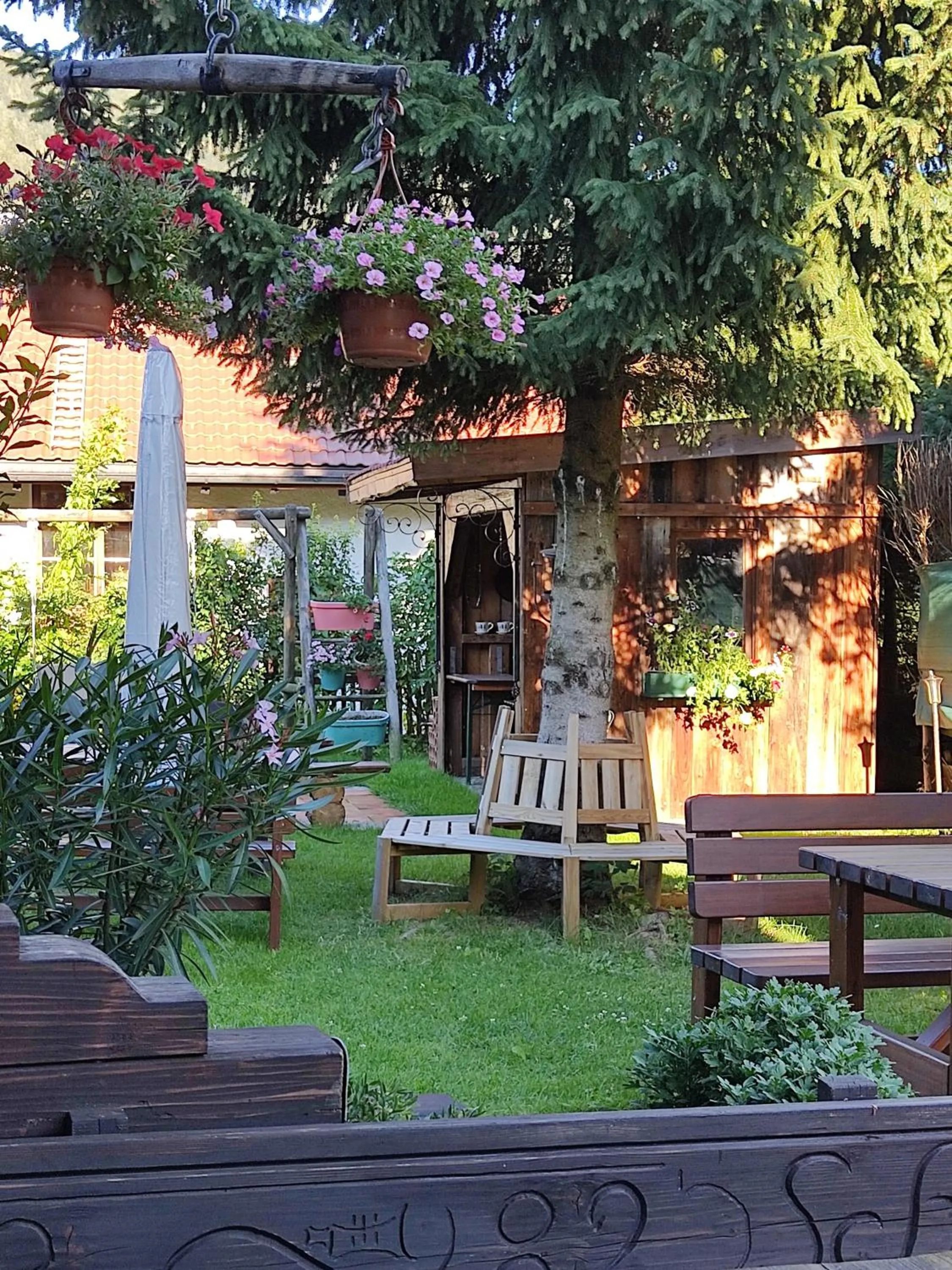 Garden in Pension Bergblick