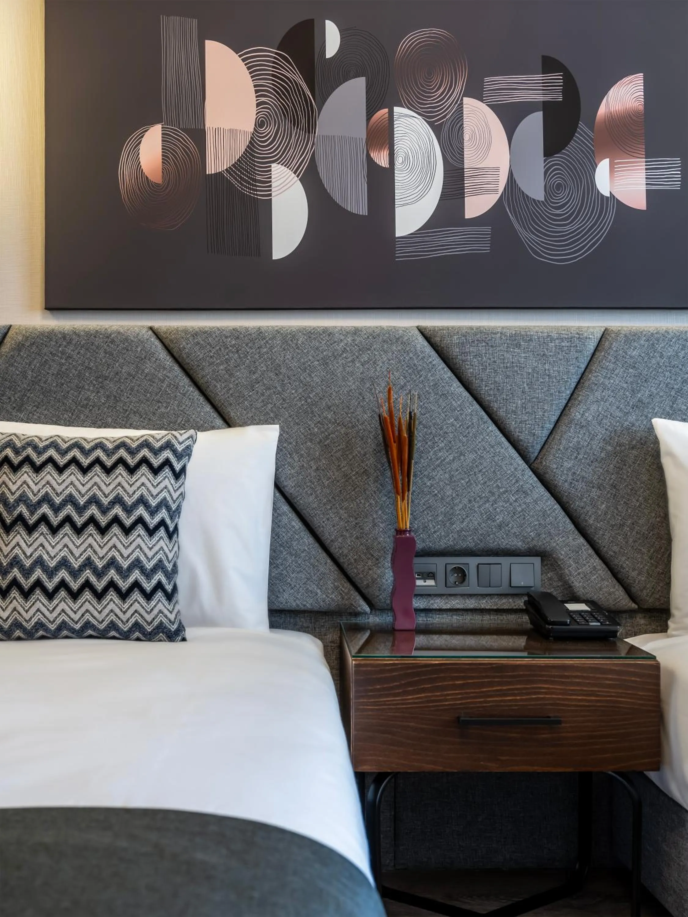 Bedroom, Bed in Hotel Bristol