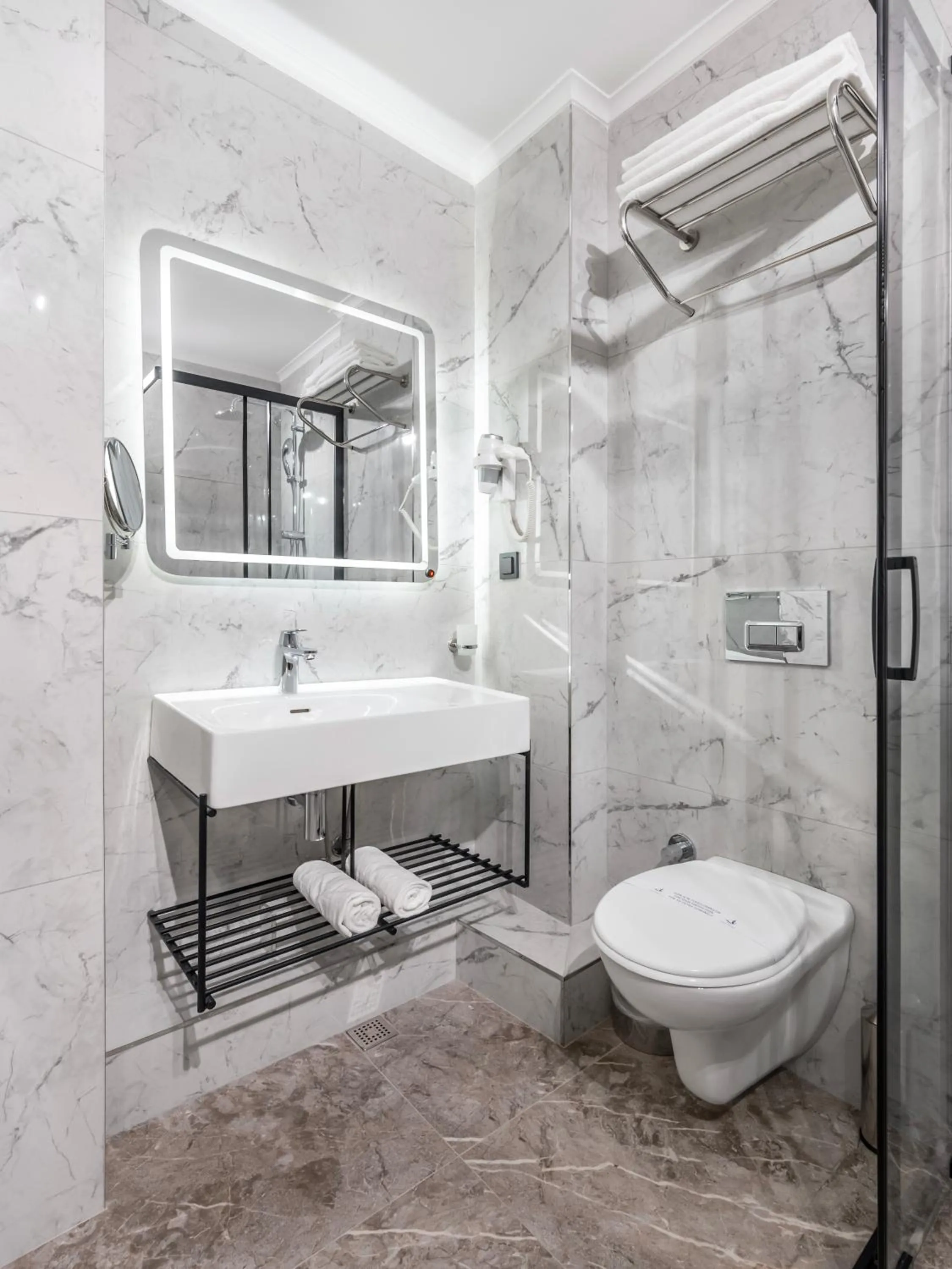 Bathroom in Hotel Bristol