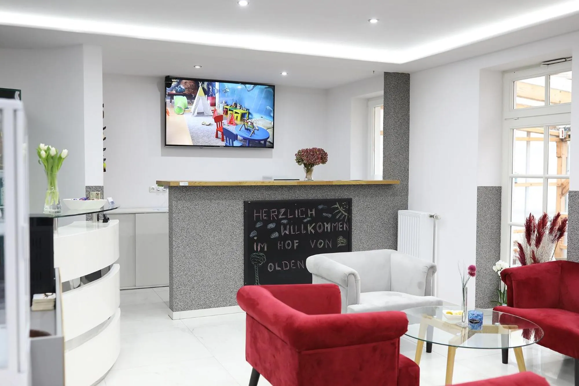 Lobby or reception in Hof von Oldenburg