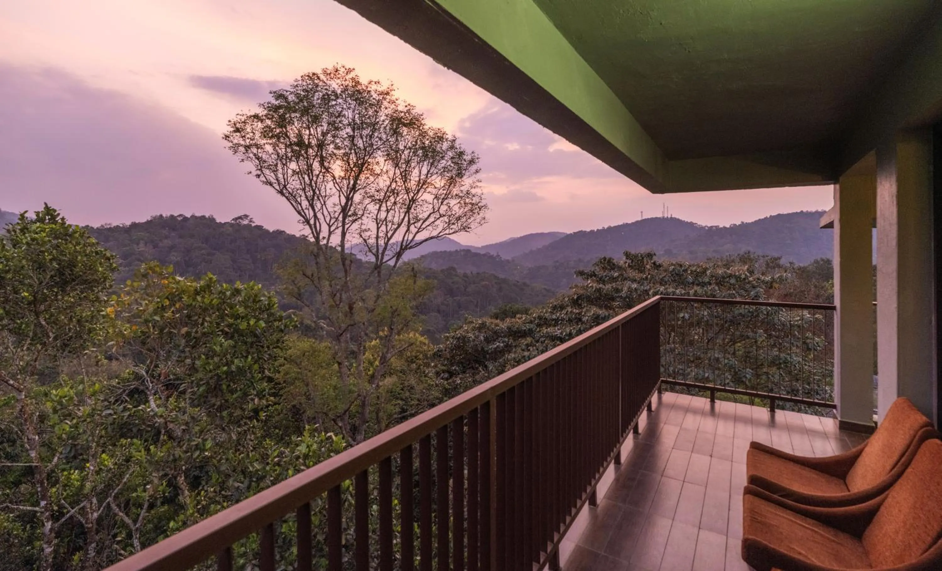 Balcony/Terrace in The Mountain Courtyard Thekkady