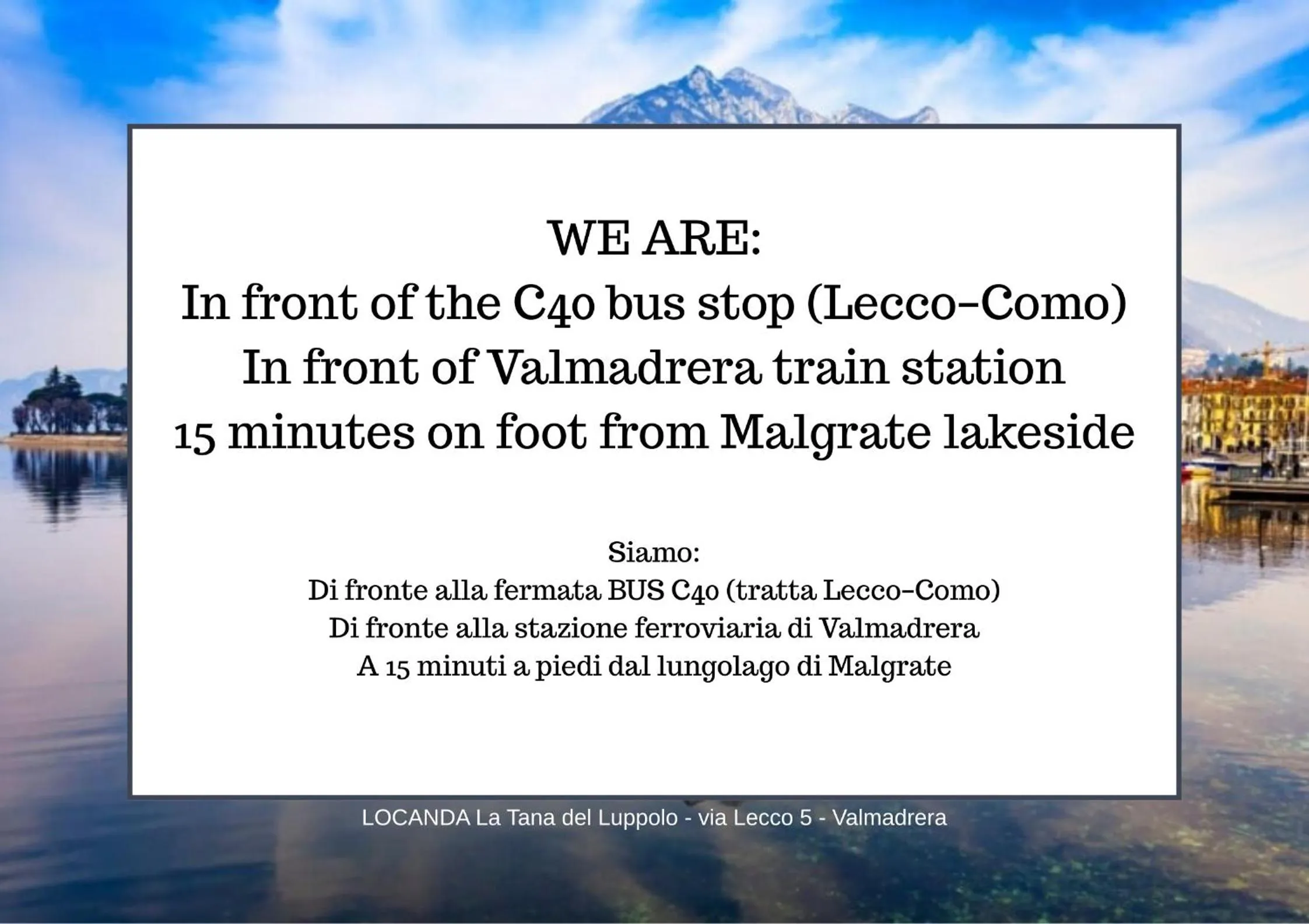 Rooms & Breakfast - La Tana del Luppolo