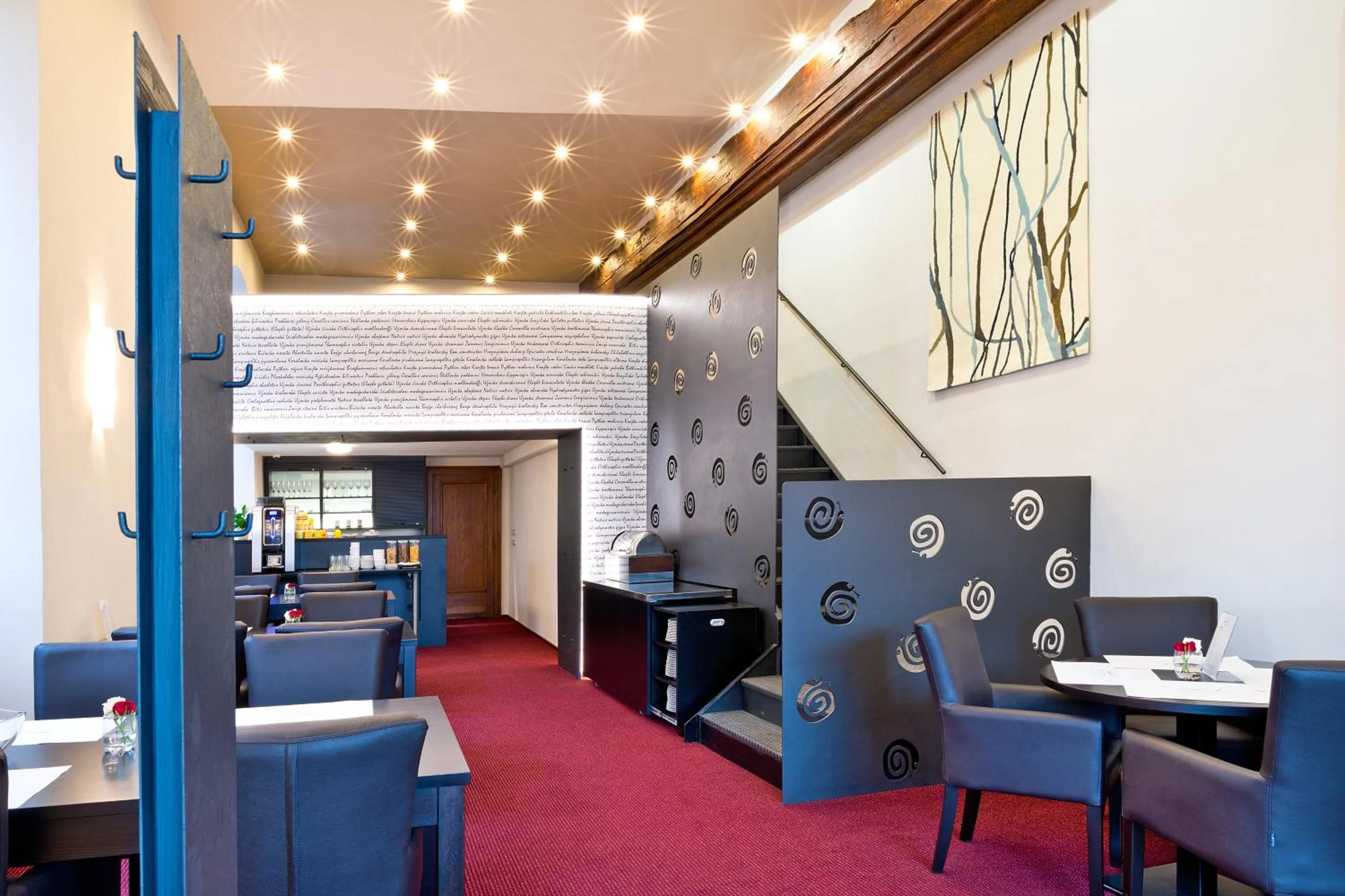 Restaurant/places to eat in Hotel U Hada Žatec