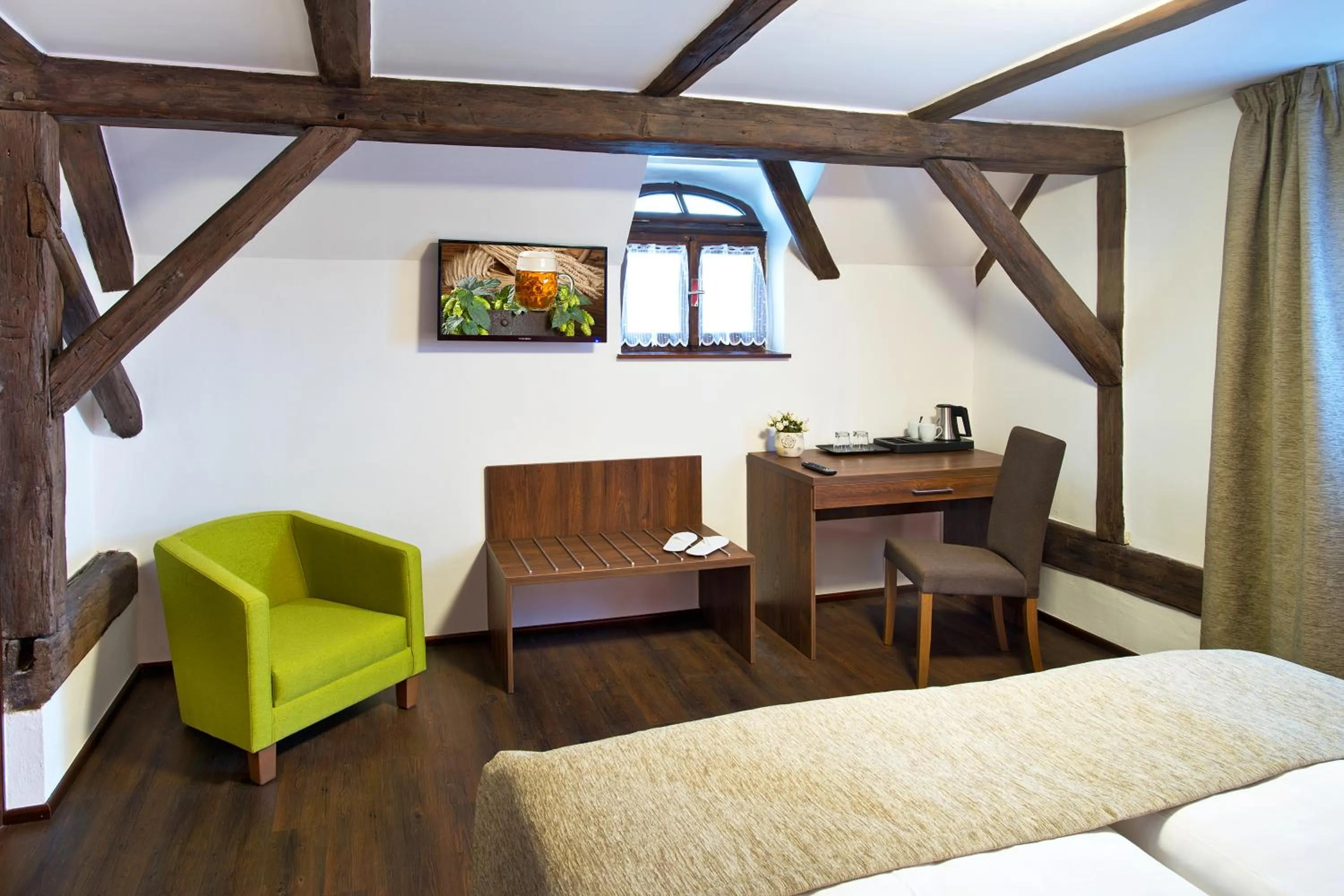 Coffee/tea facilities in Hotel U Hada Žatec