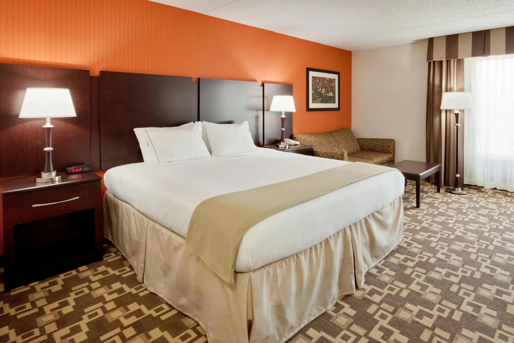 Photo of the whole room, Bed in Holiday Inn Express Wilkes Barre East by IHG