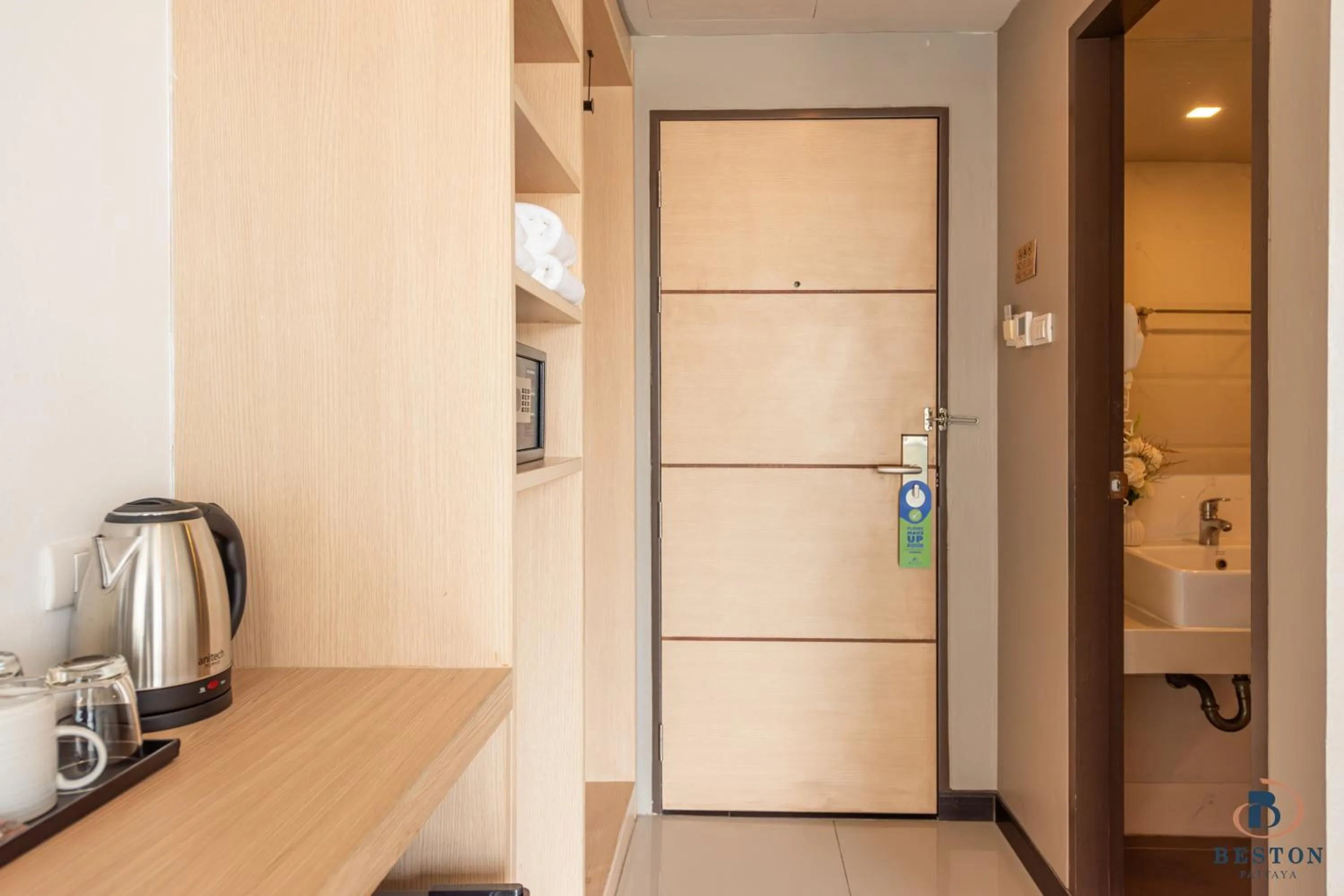 Kitchen or kitchenette in Beston Pattaya - SHA Plus Certified