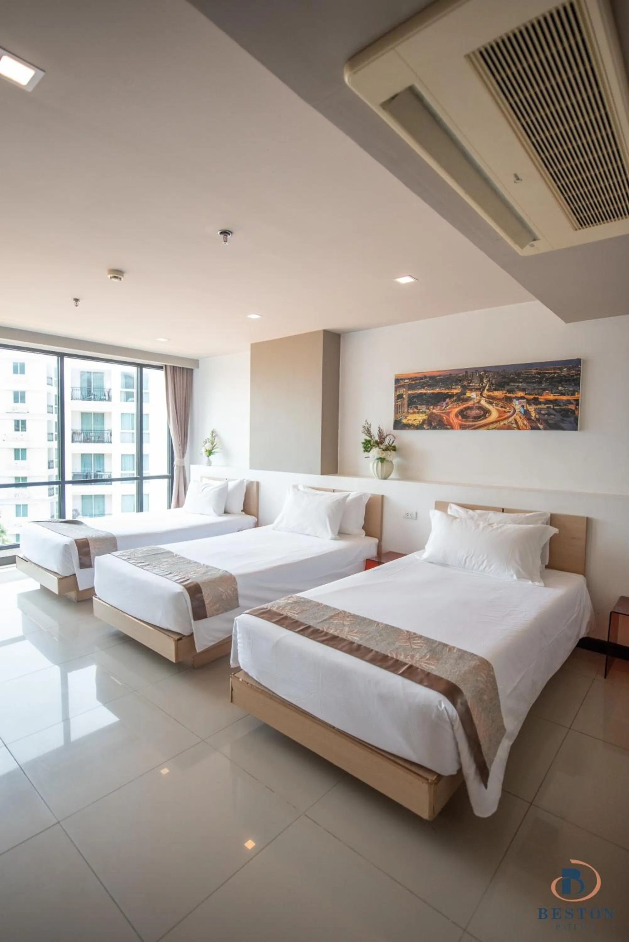 Bed in Beston Pattaya - SHA Plus Certified