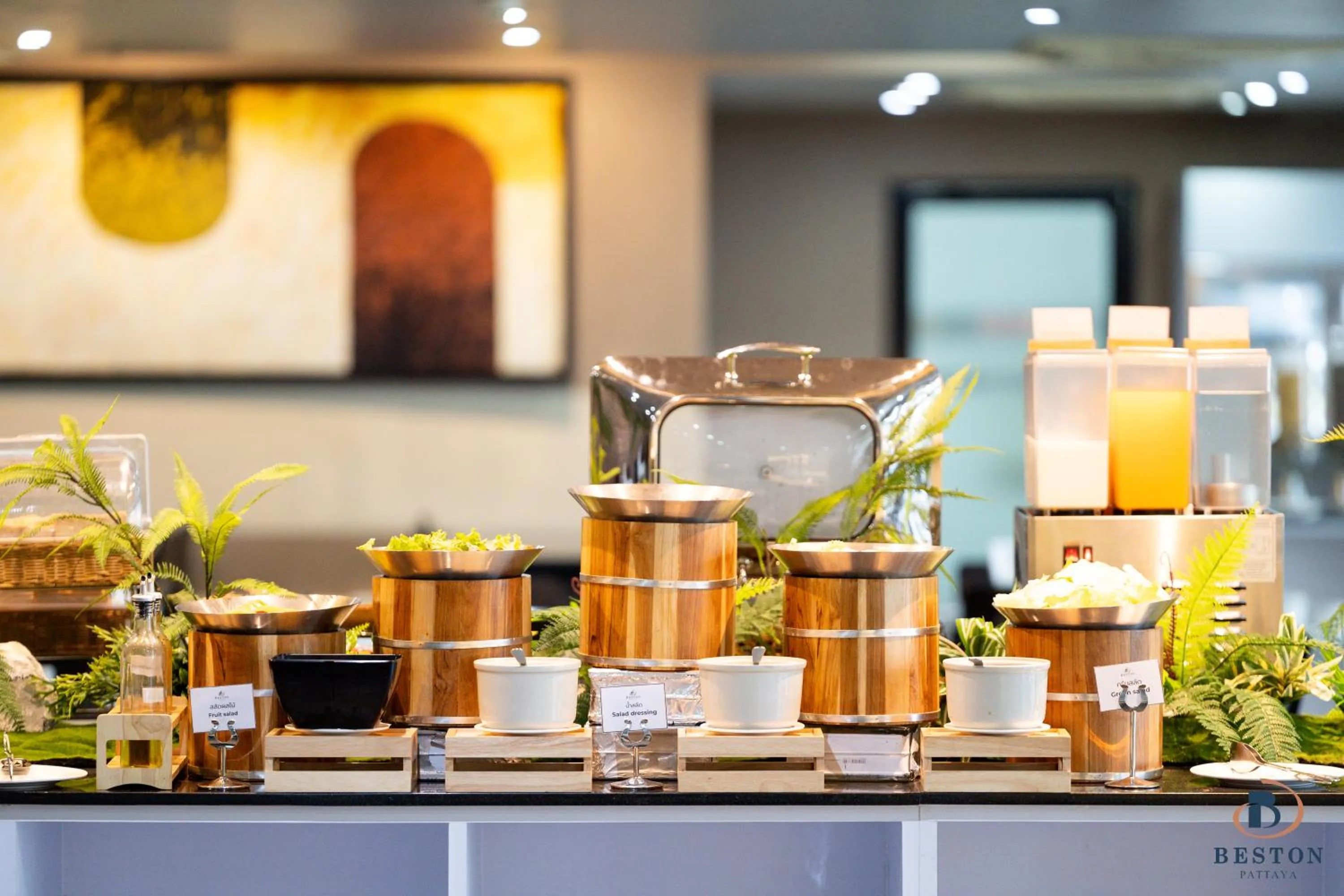 Buffet breakfast in Beston Pattaya - SHA Plus Certified