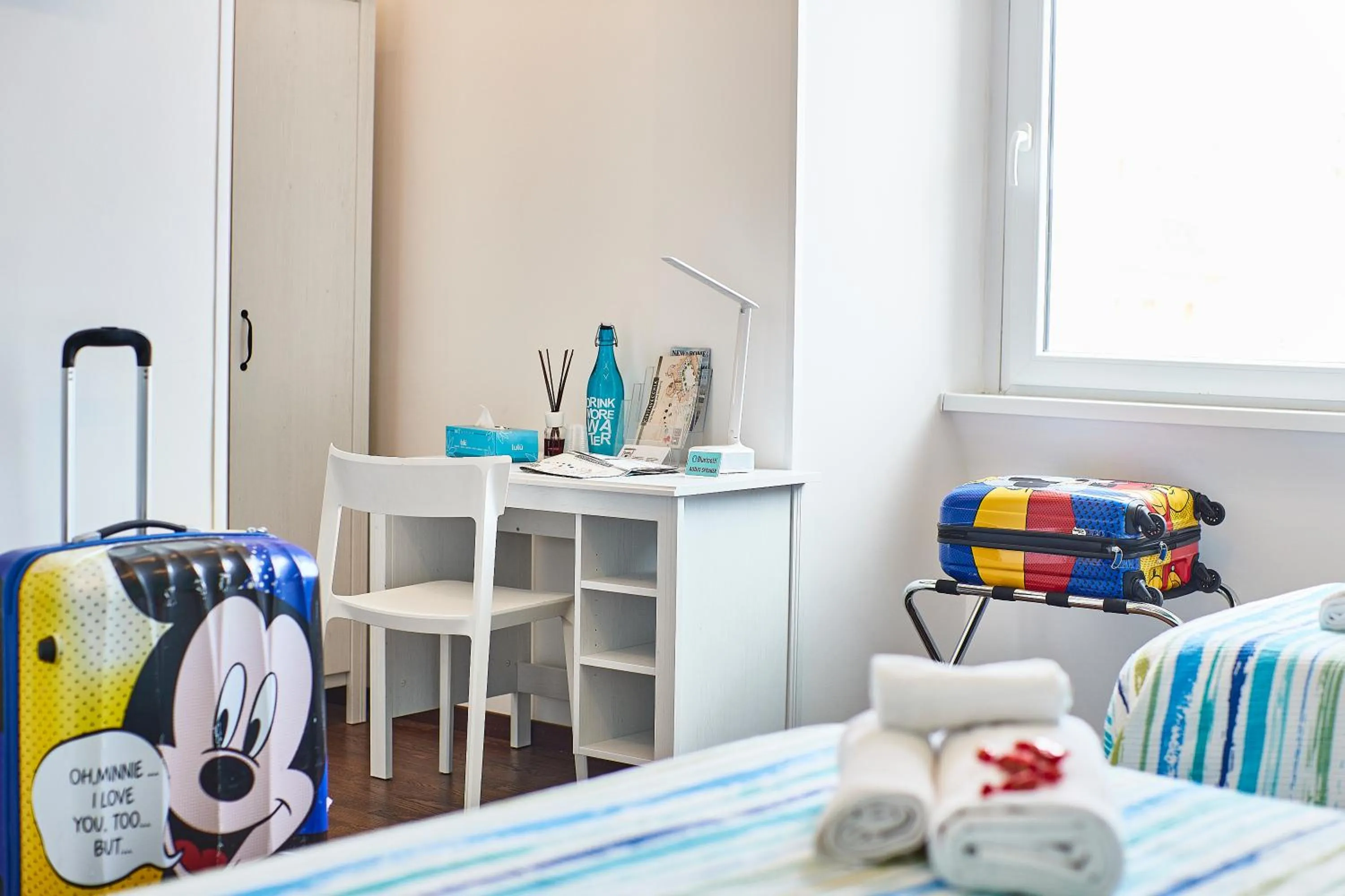 Bed in BB HomEitaly Civitavecchia