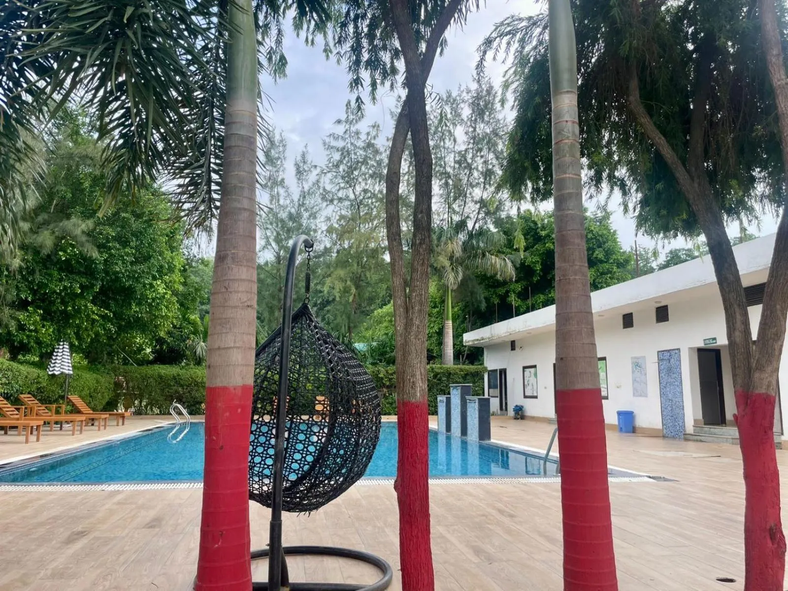 Pool view in Winsome Resort & Spa Corbett