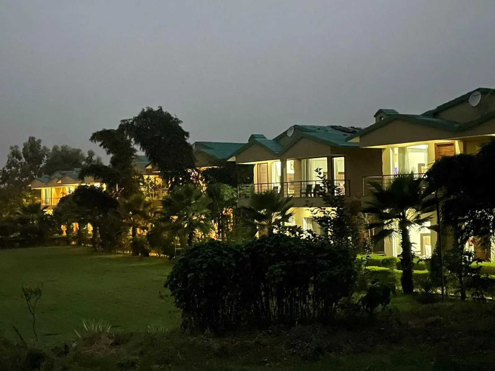 Garden in Winsome Resort & Spa Corbett