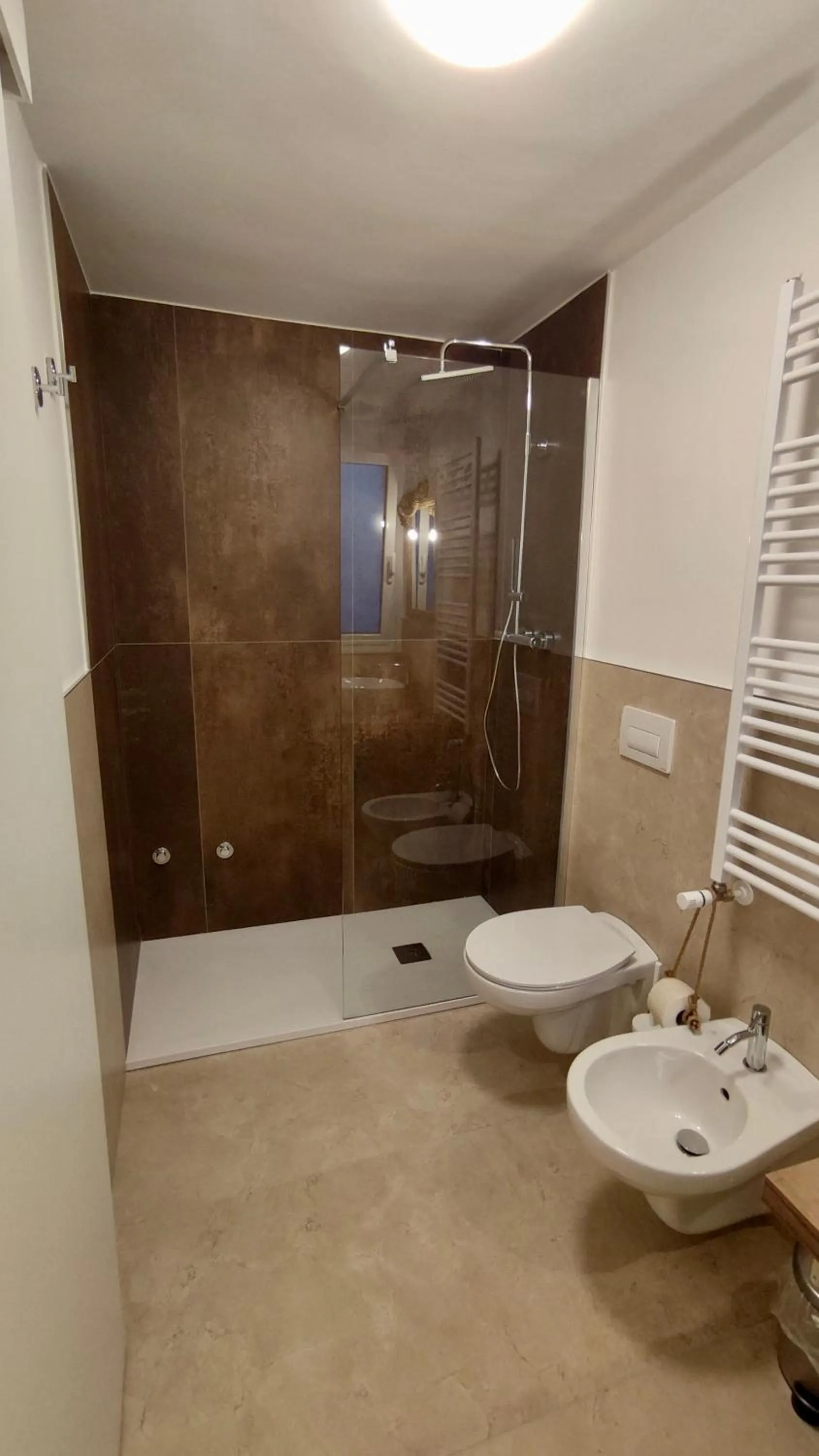 Shower in Il Re degli Scalzi