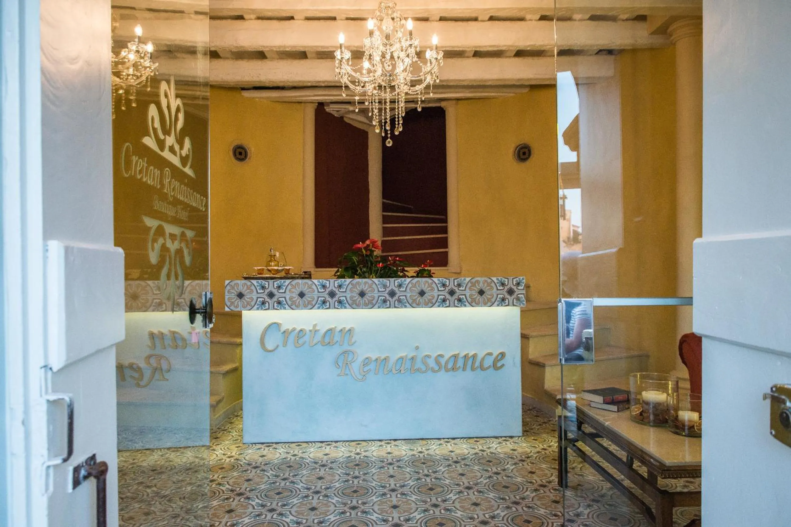 Lobby or reception in Cretan Renaissance