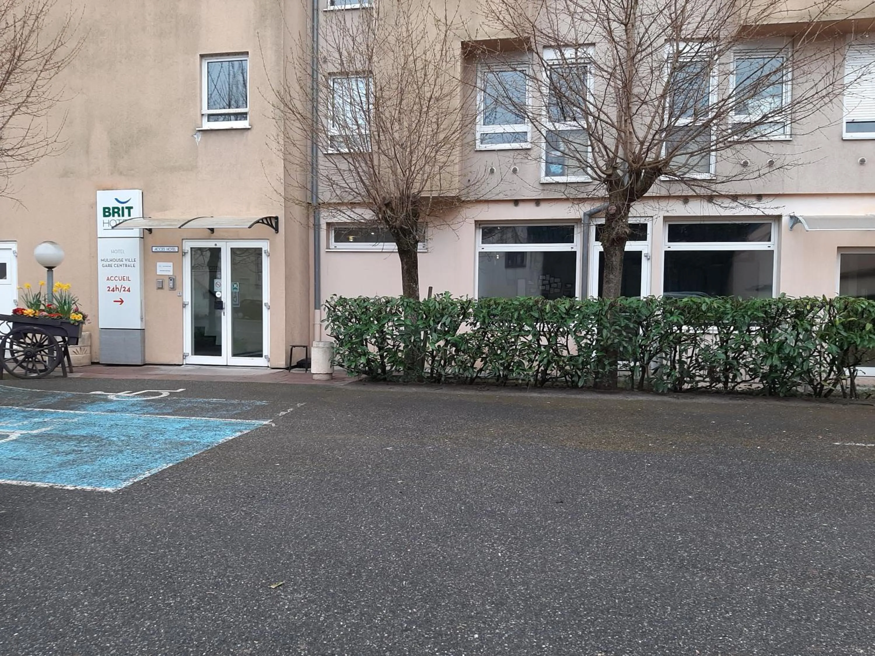 Property building in Brit Hotel Mulhouse Centre