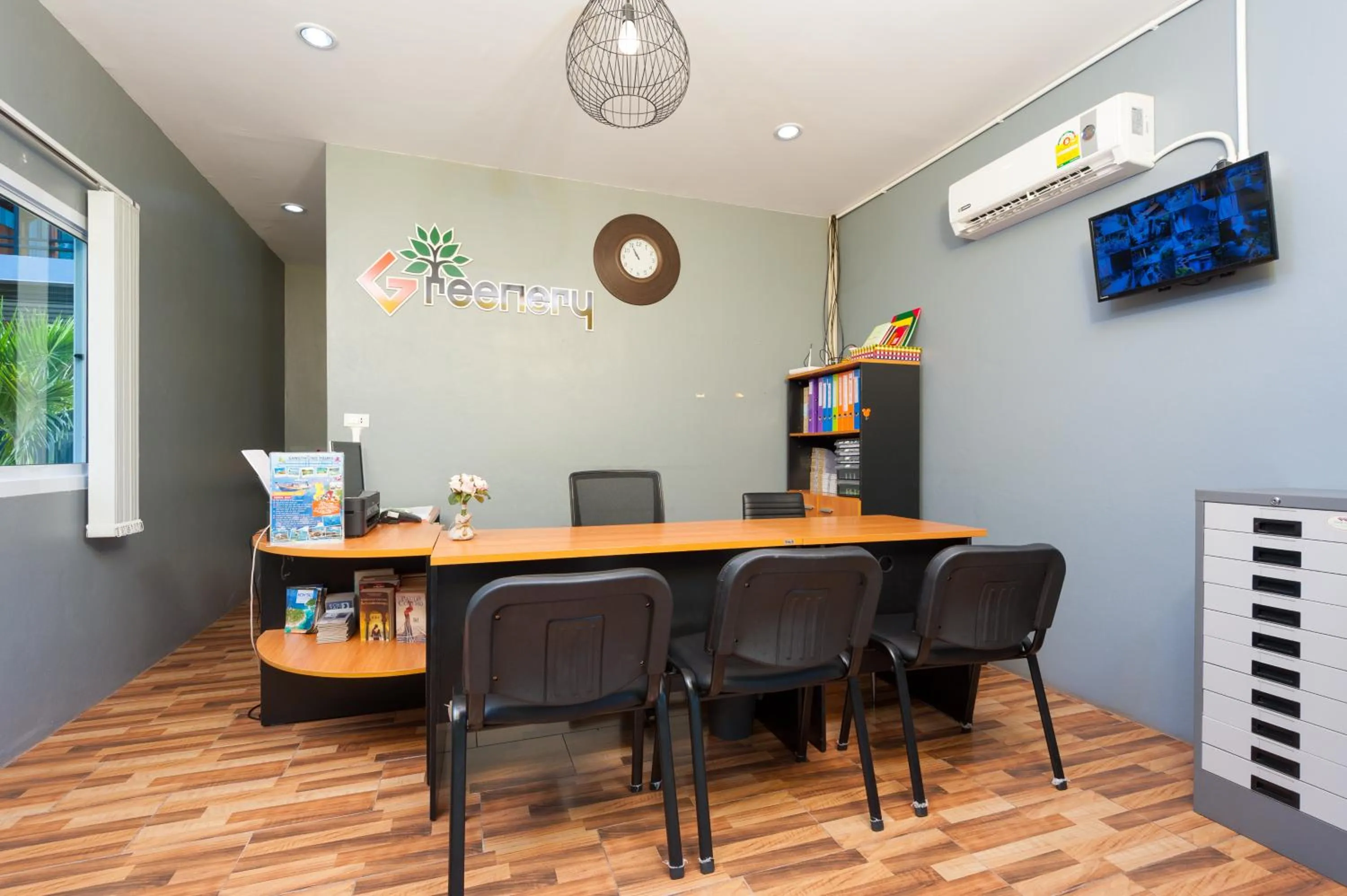 Lobby or reception in Greenery Resort Koh Tao