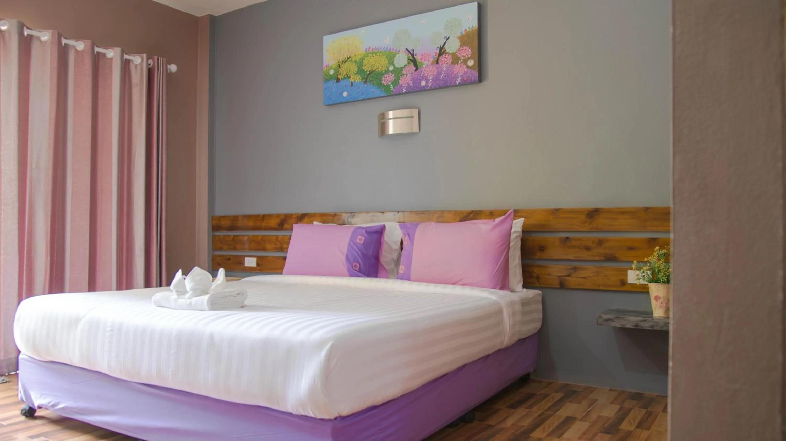 Bedroom, Bed in Greenery Resort Koh Tao