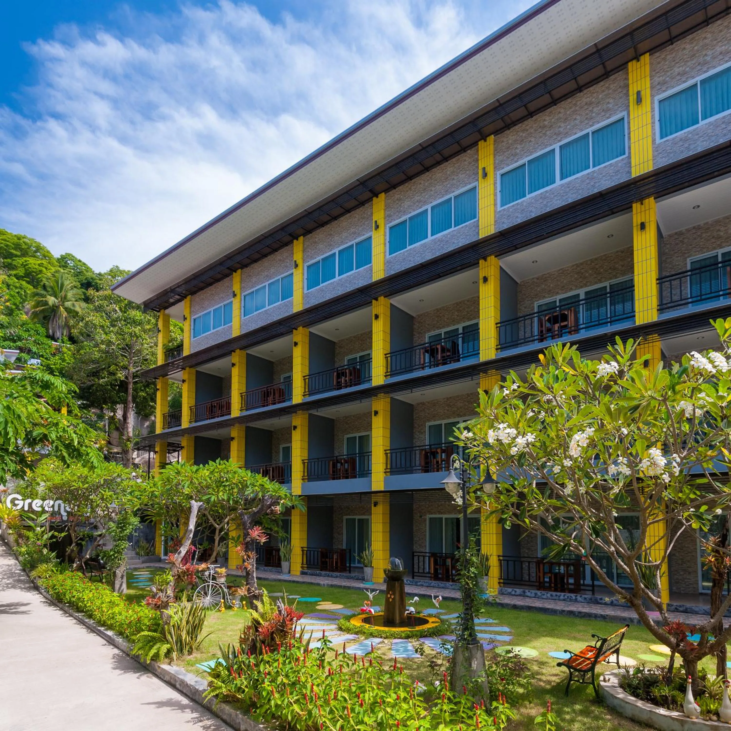 Property building in Greenery Resort Koh Tao