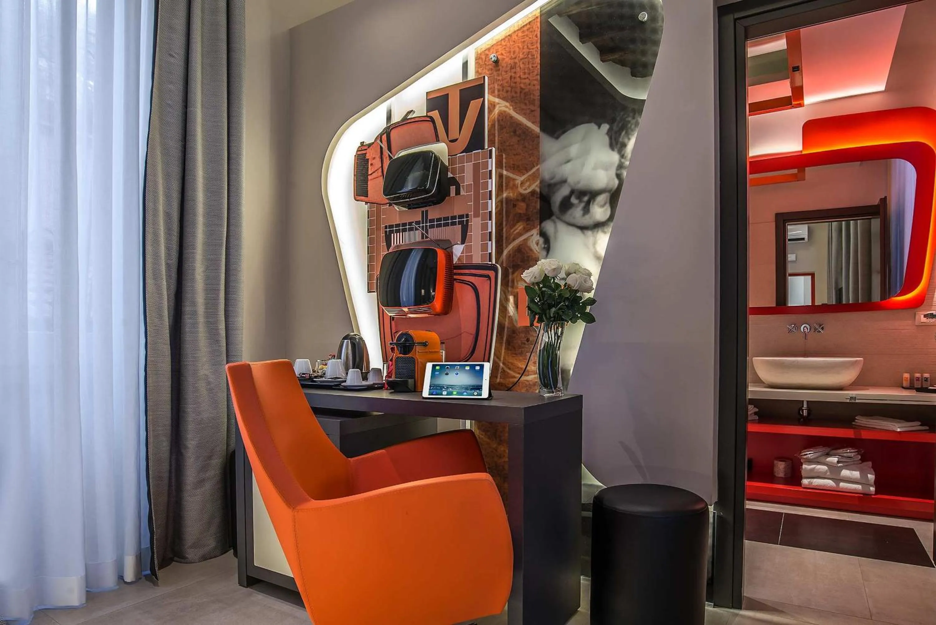 Toilet in Via Veneto Prestige Rooms