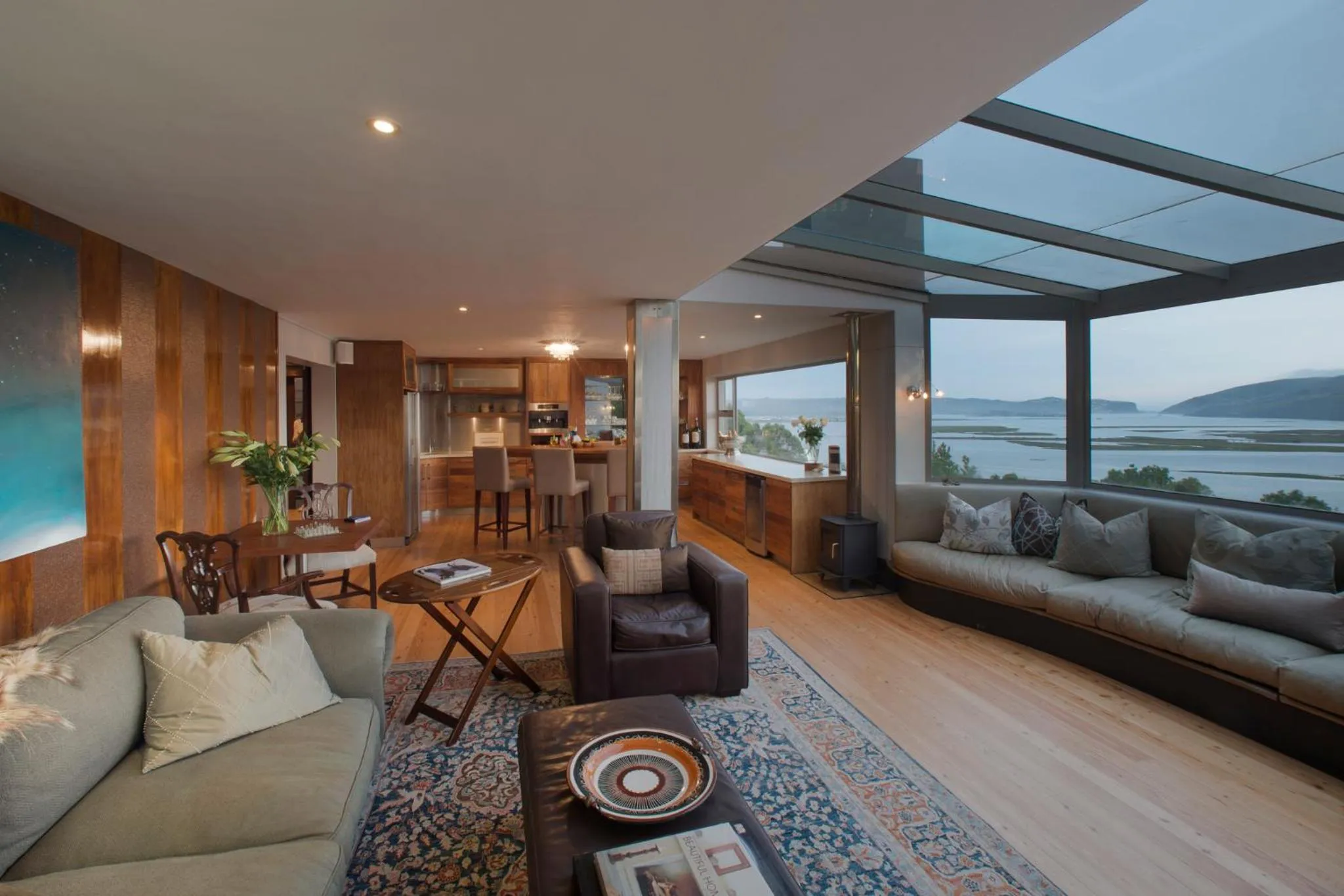 Living room in Kanonkop House