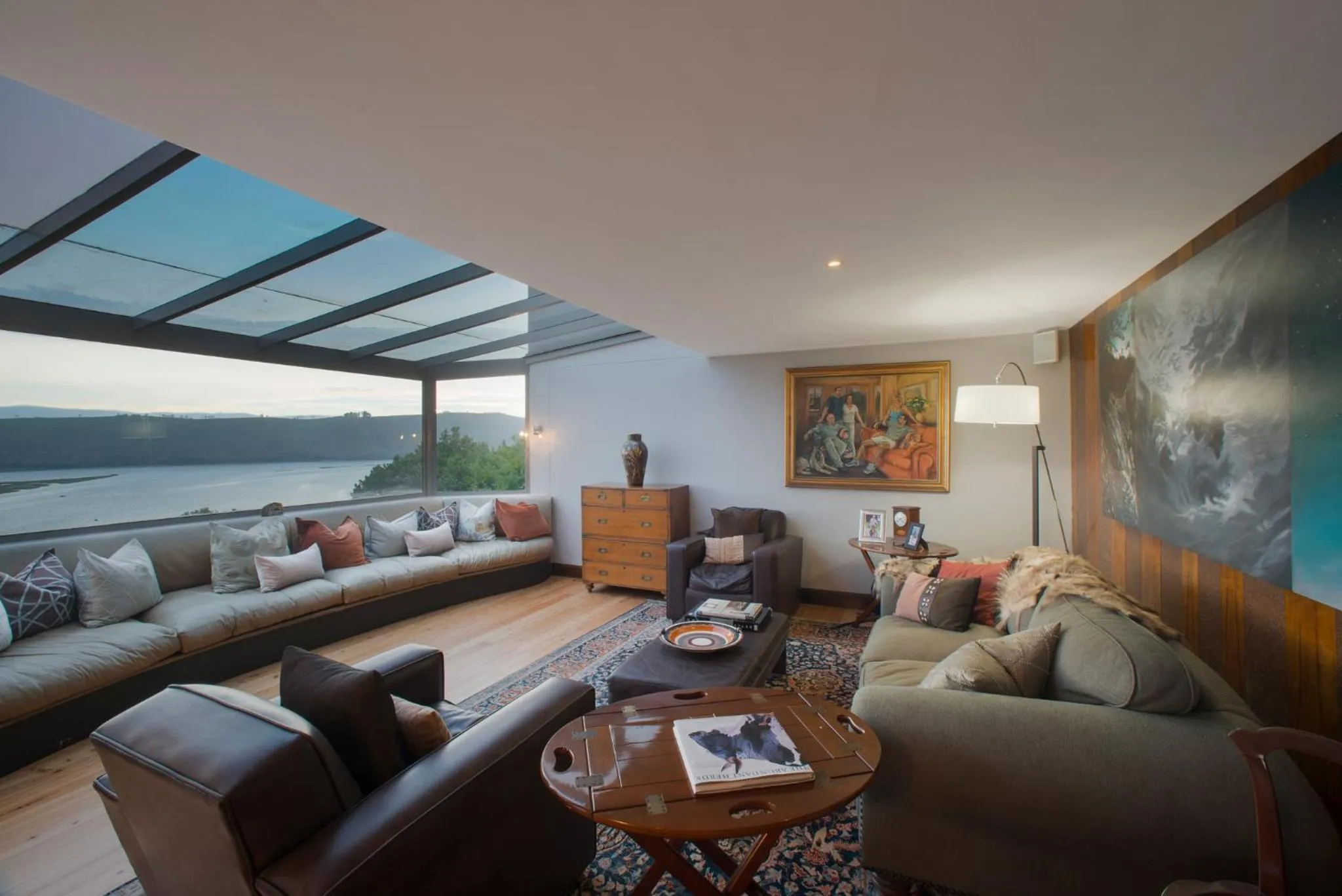 Living room in Kanonkop House