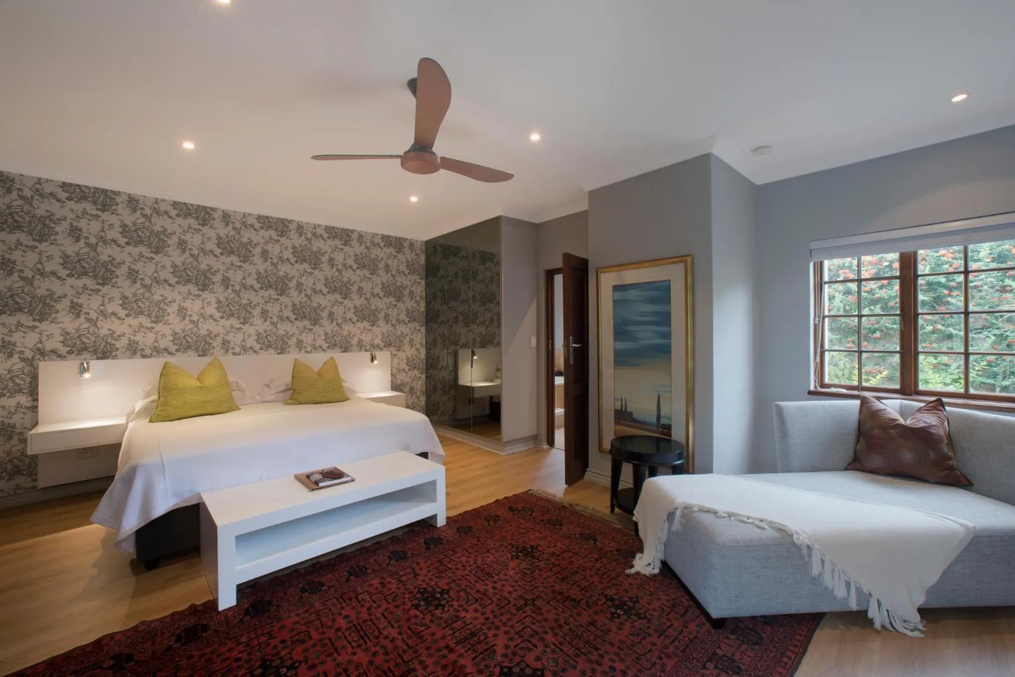 Bedroom, Bed in Kanonkop House