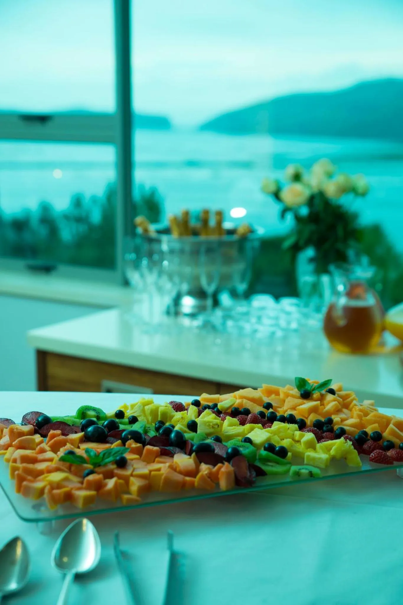 Breakfast in Kanonkop House