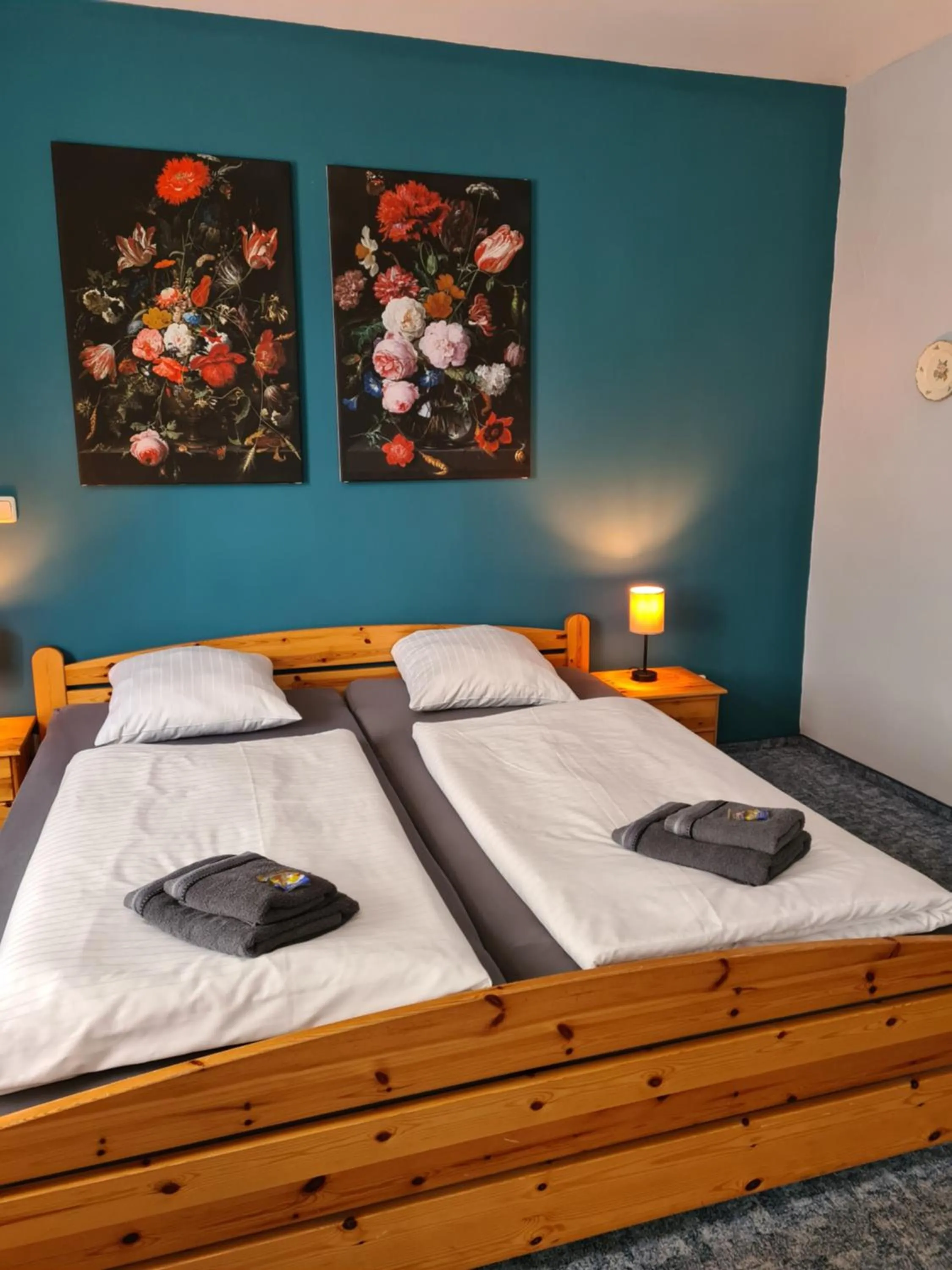 Bed in Hotel Zur Luppbode