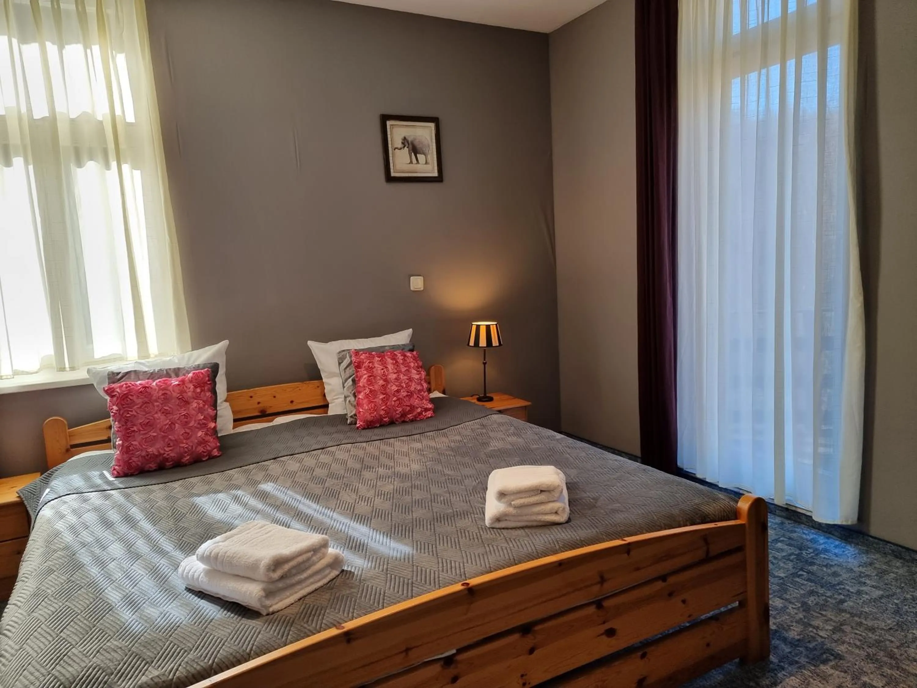 Bed in Hotel Zur Luppbode