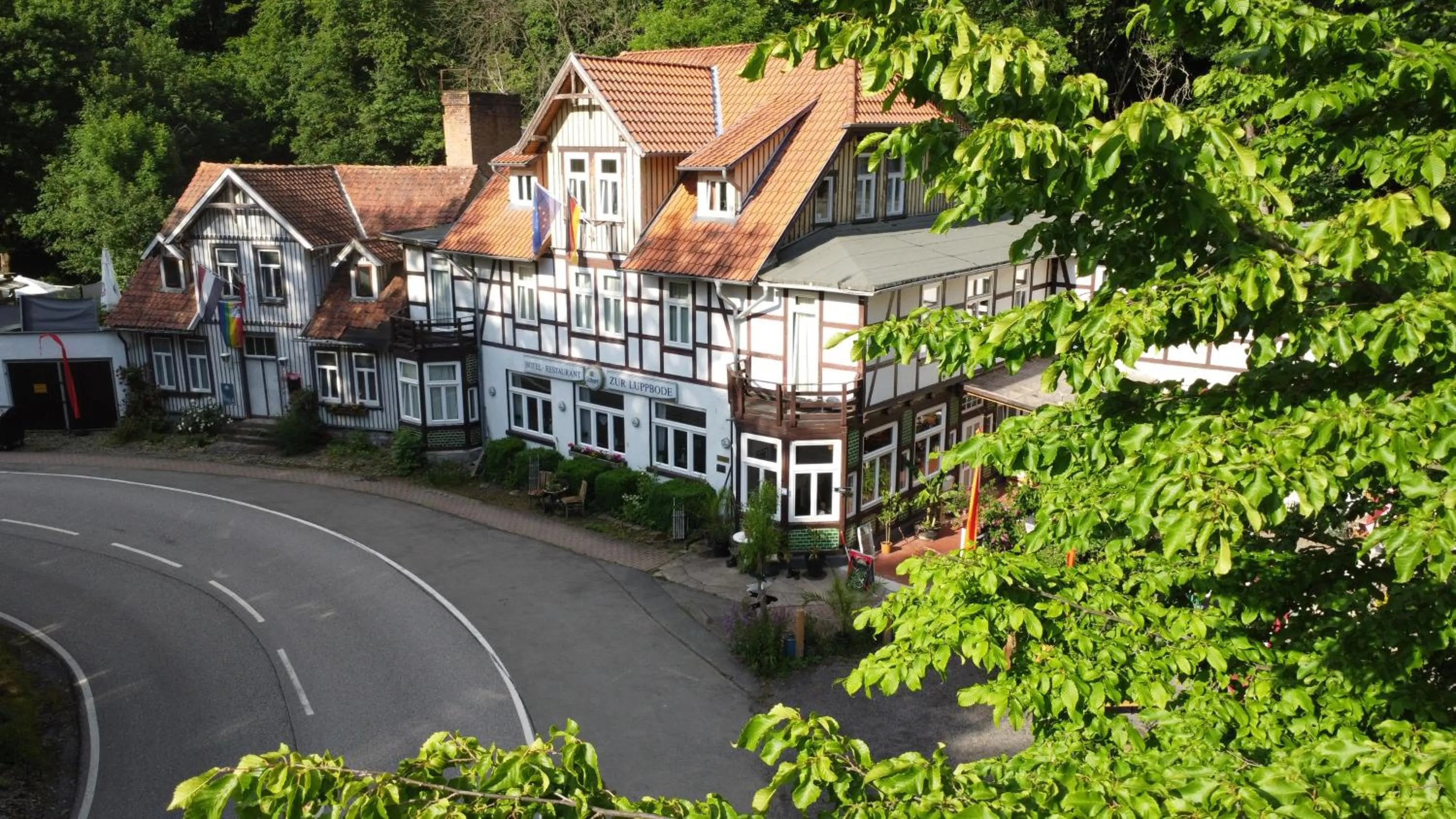 Property building in Hotel Zur Luppbode