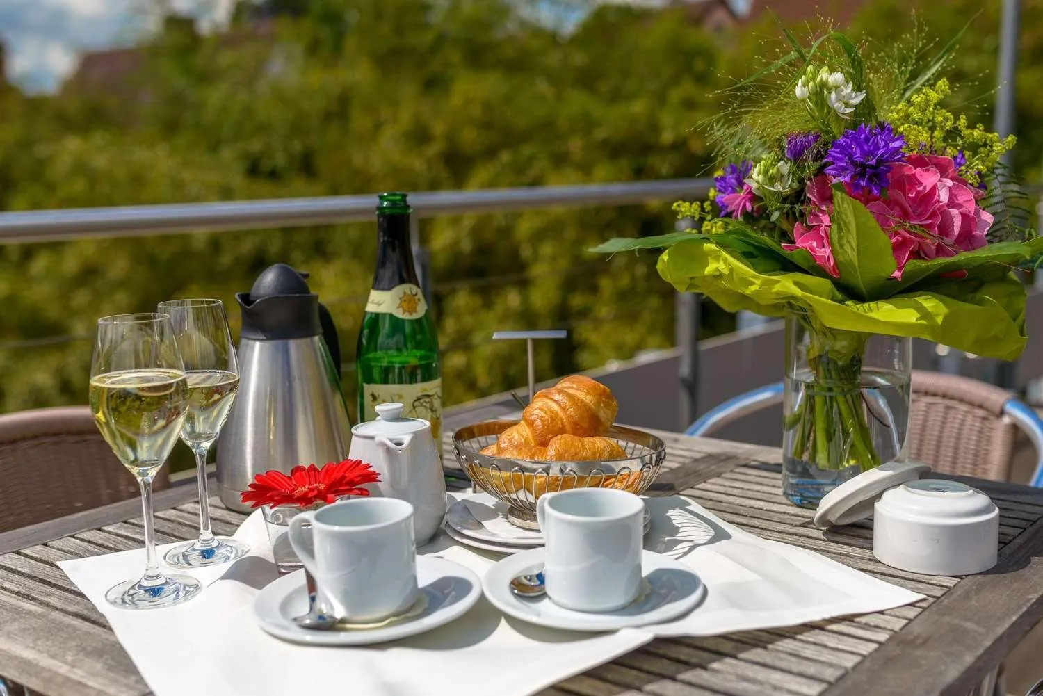 Food and drinks in Hotel Schindlerhof