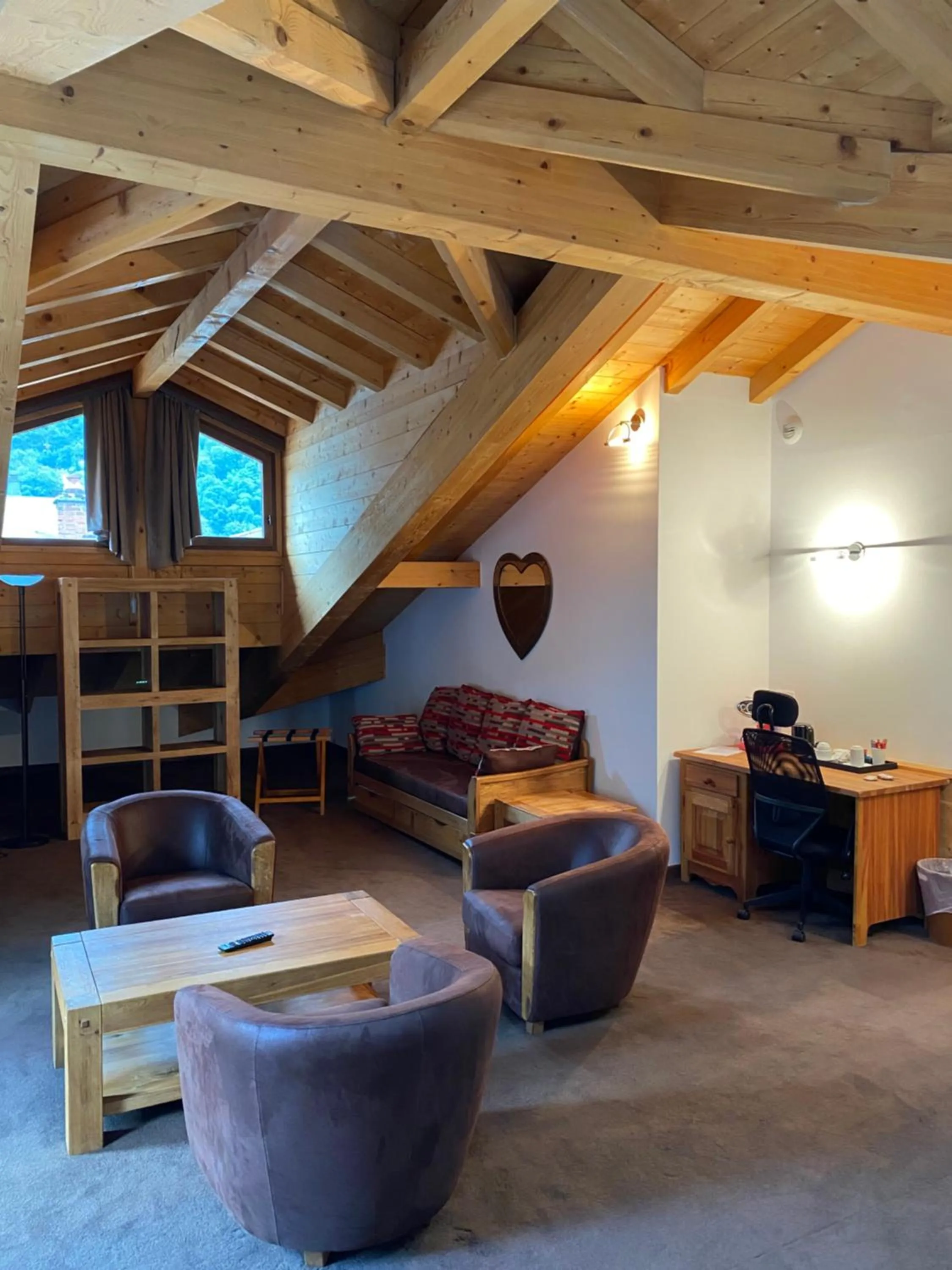 Seating area in Auberge de Savoie