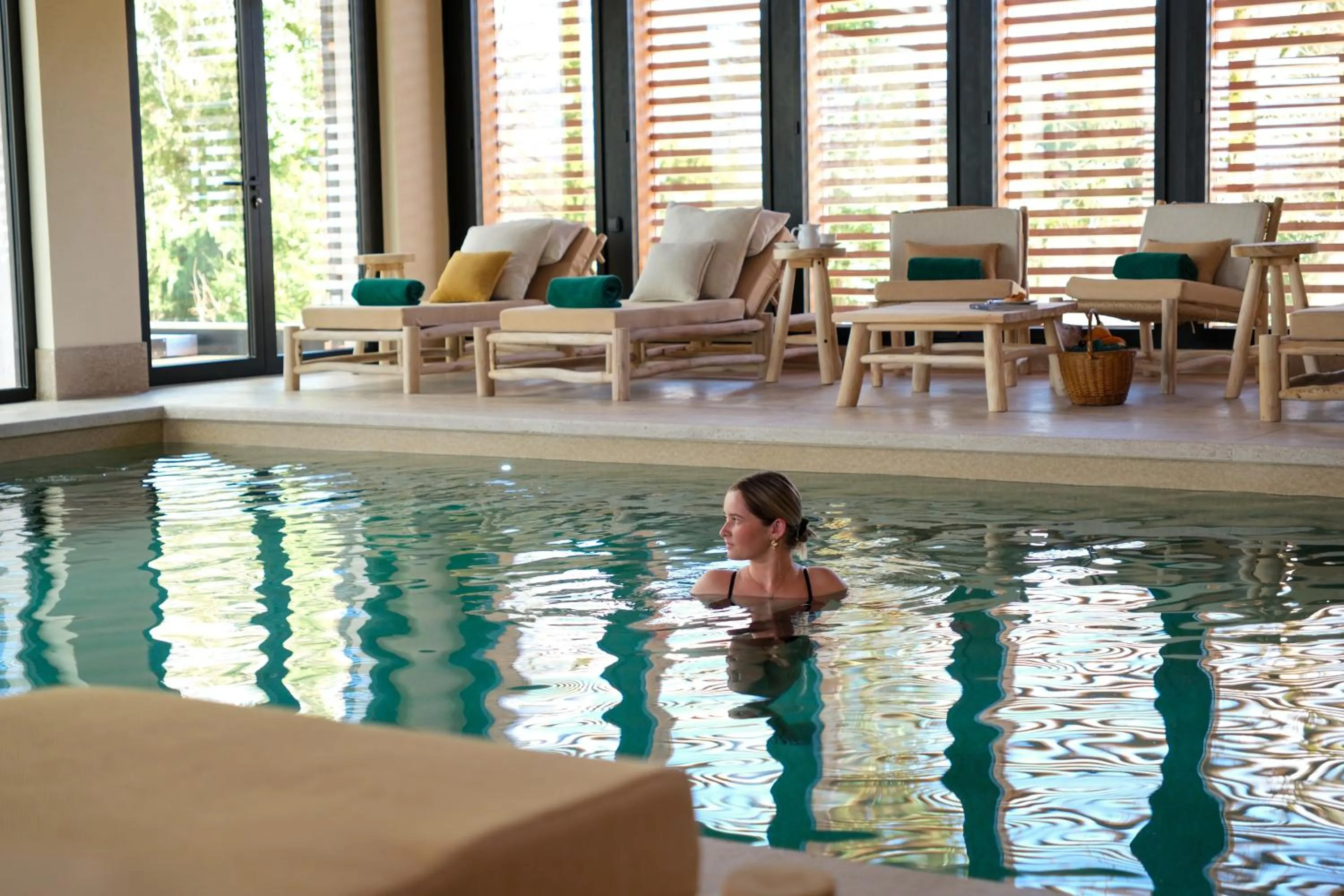 Spa and wellness centre/facilities in Hostellerie De Levernois