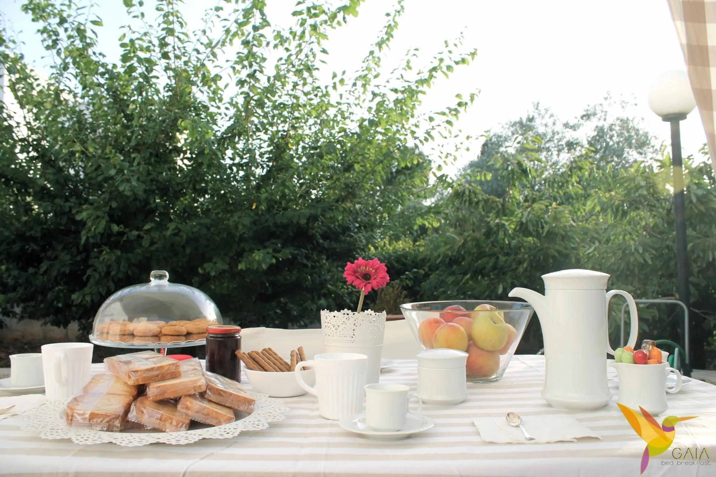 Food close-up in Gaia