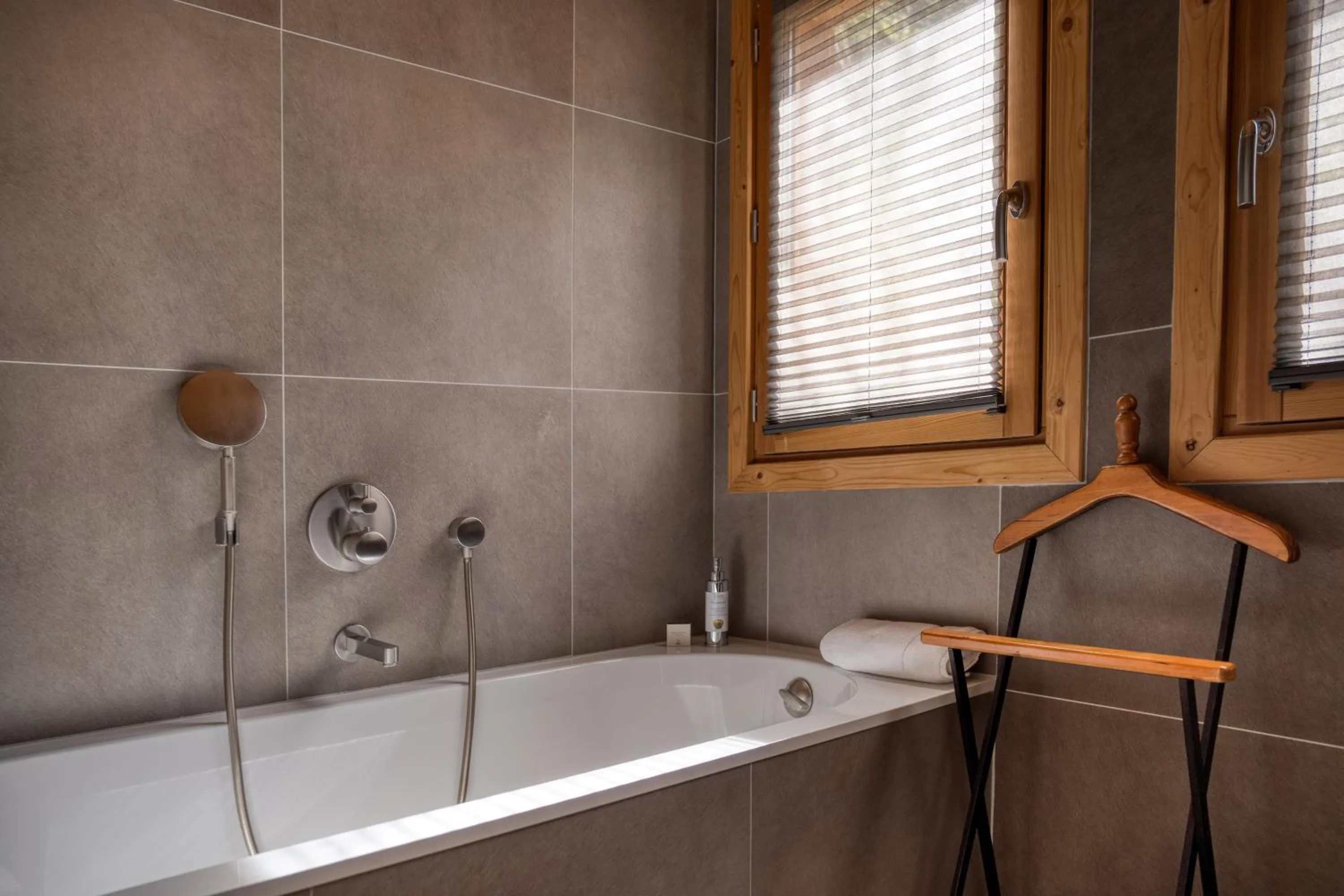 Bathroom in Flocons de Sel - Relais & Chateaux