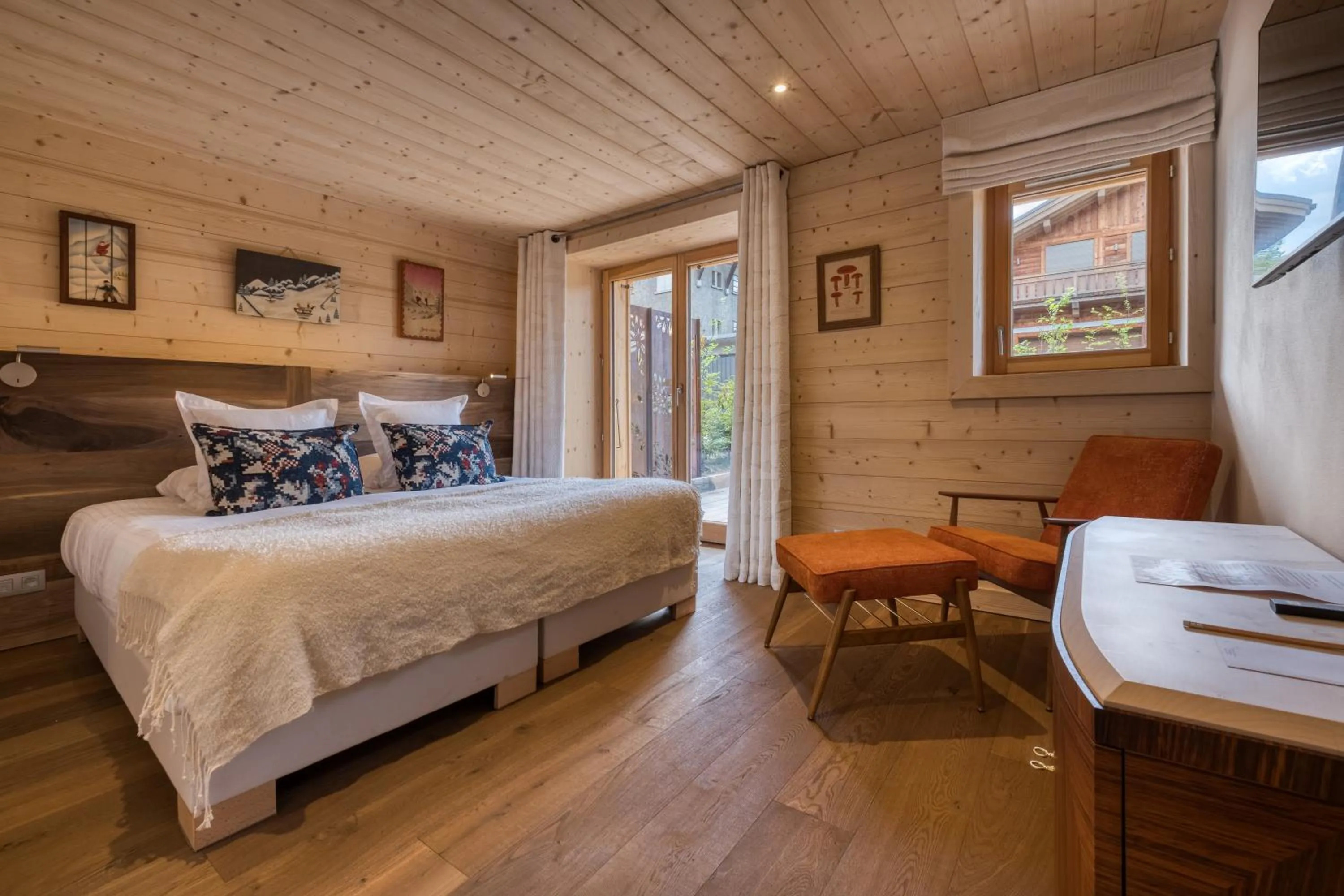 Bed in Location Chalet et Appartement - Emmanuel Renaut