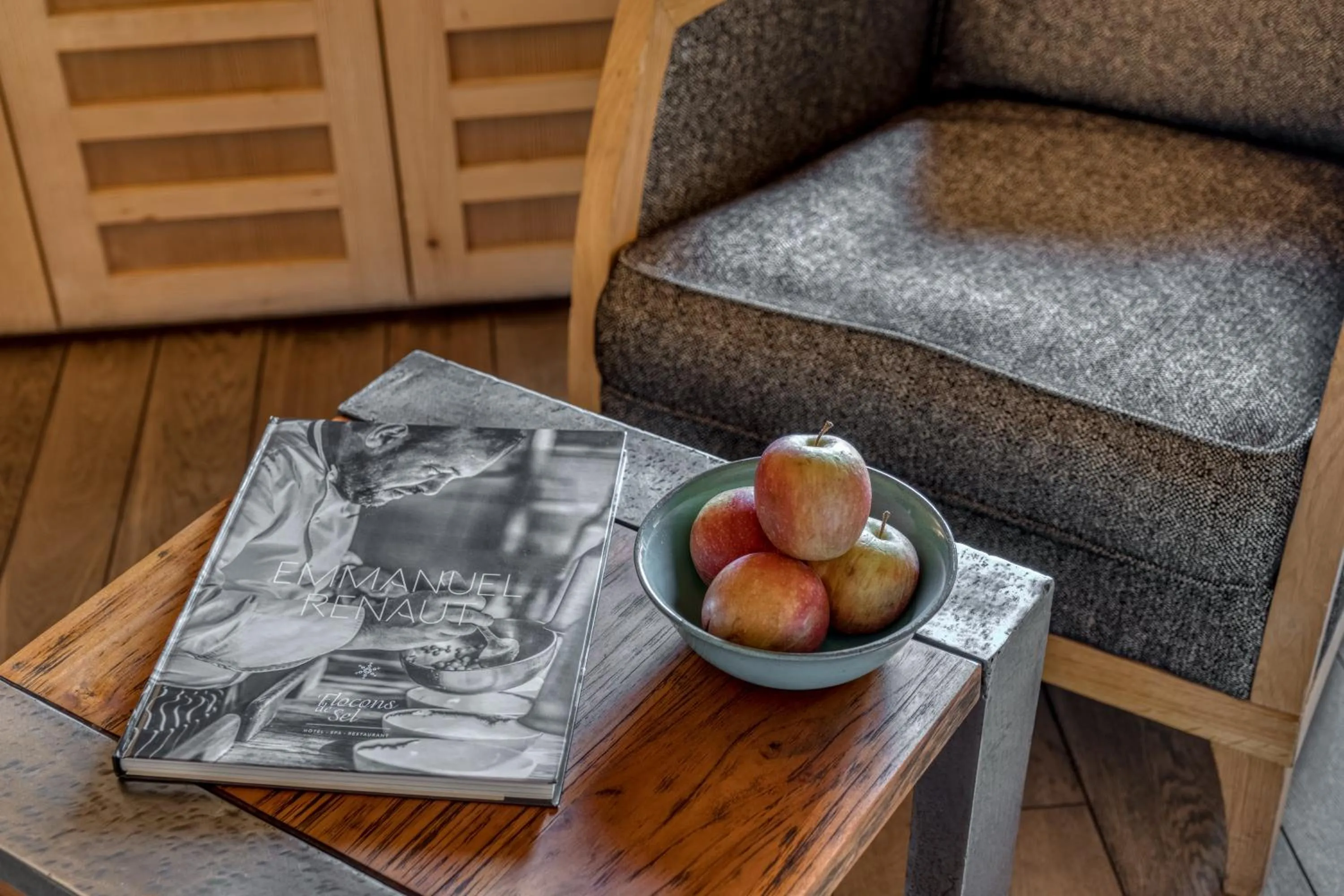 Living room in Flocons de Sel - Relais & Chateaux