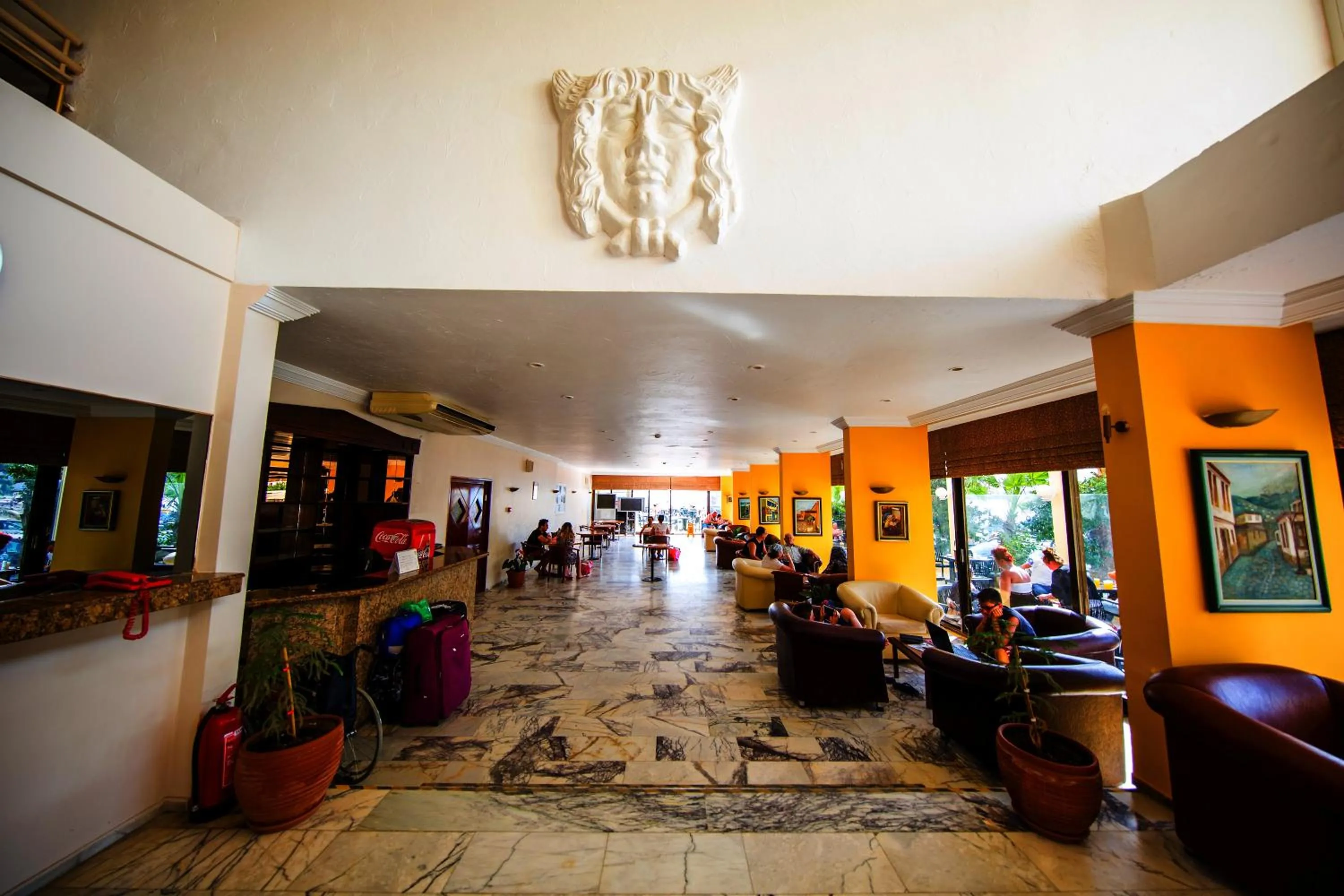 Lobby or reception in Tuntas Beach Hotel - All Inclusive