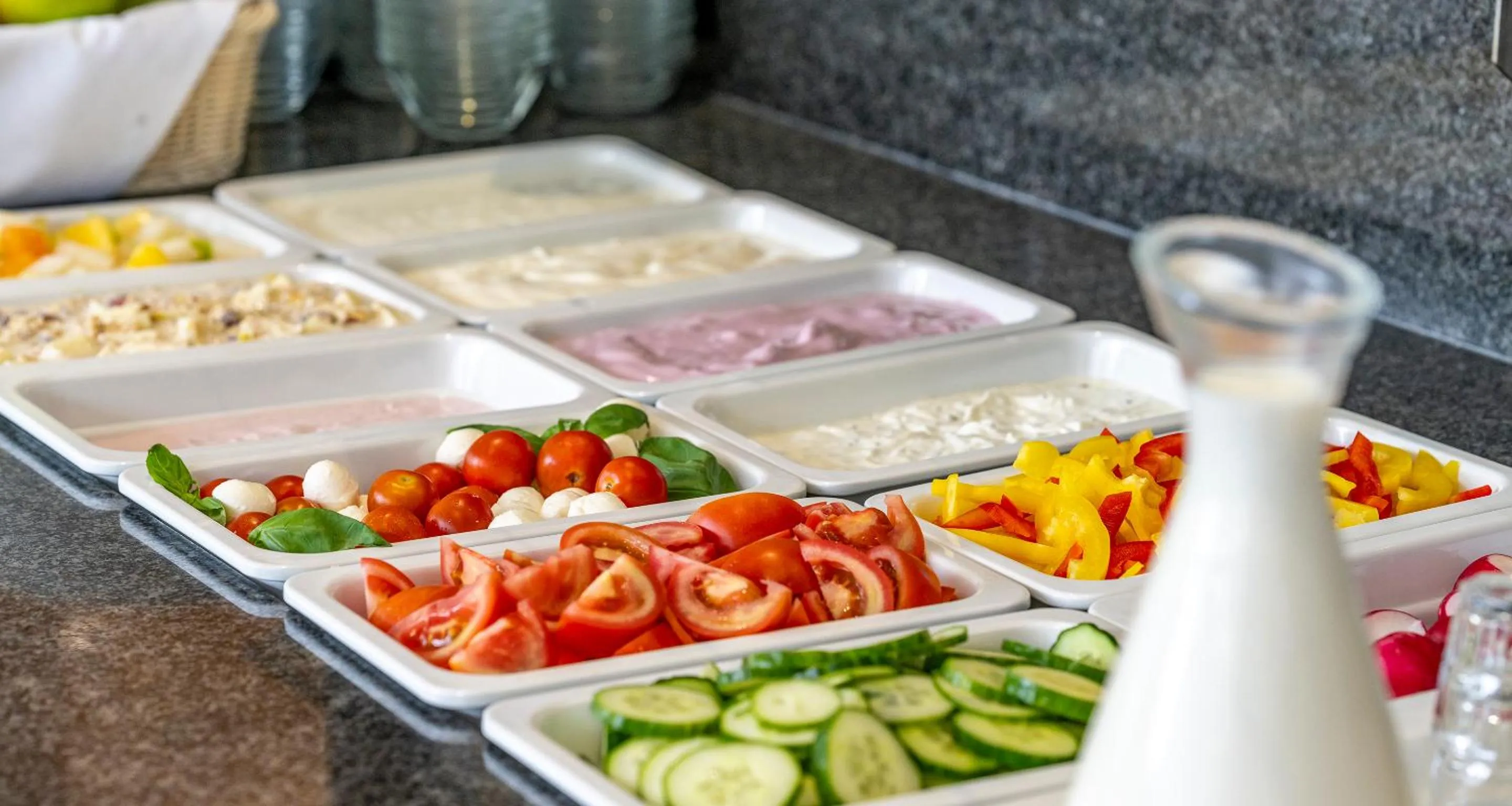 Buffet breakfast in PLAZA INN Stuttgart-Ditzingen