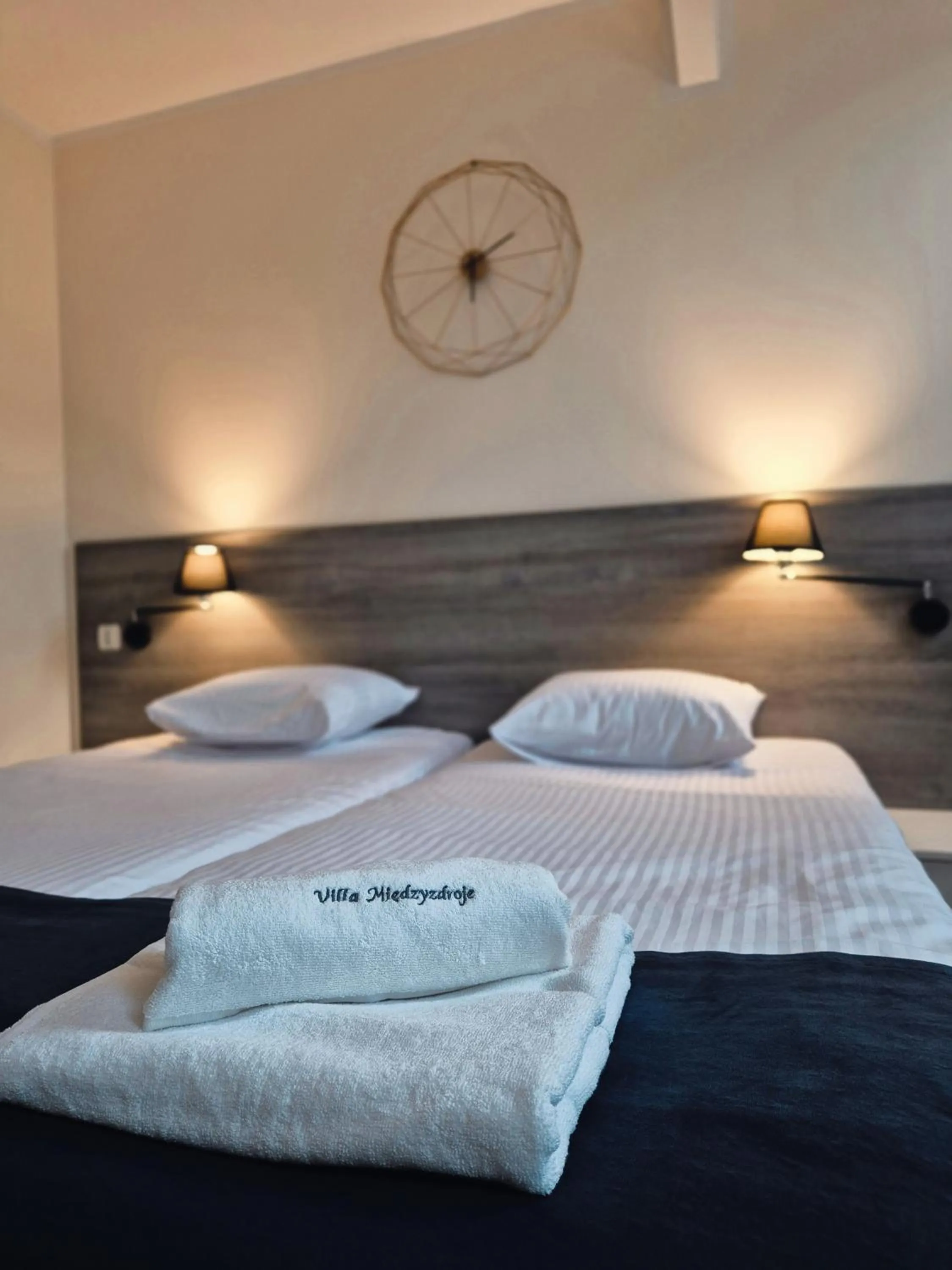 Bed in Villa Międzyzdroje