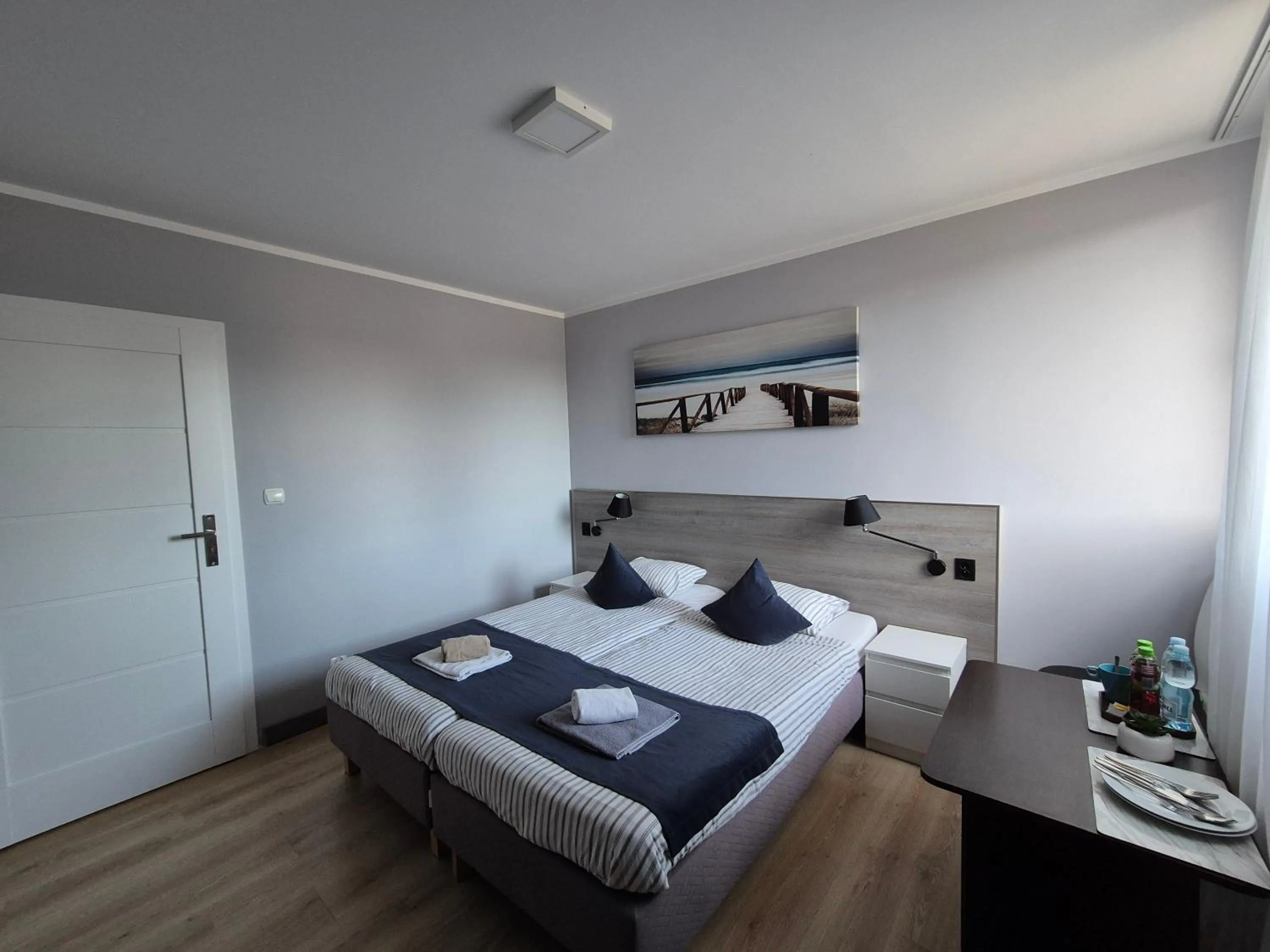 Bed in Villa Międzyzdroje